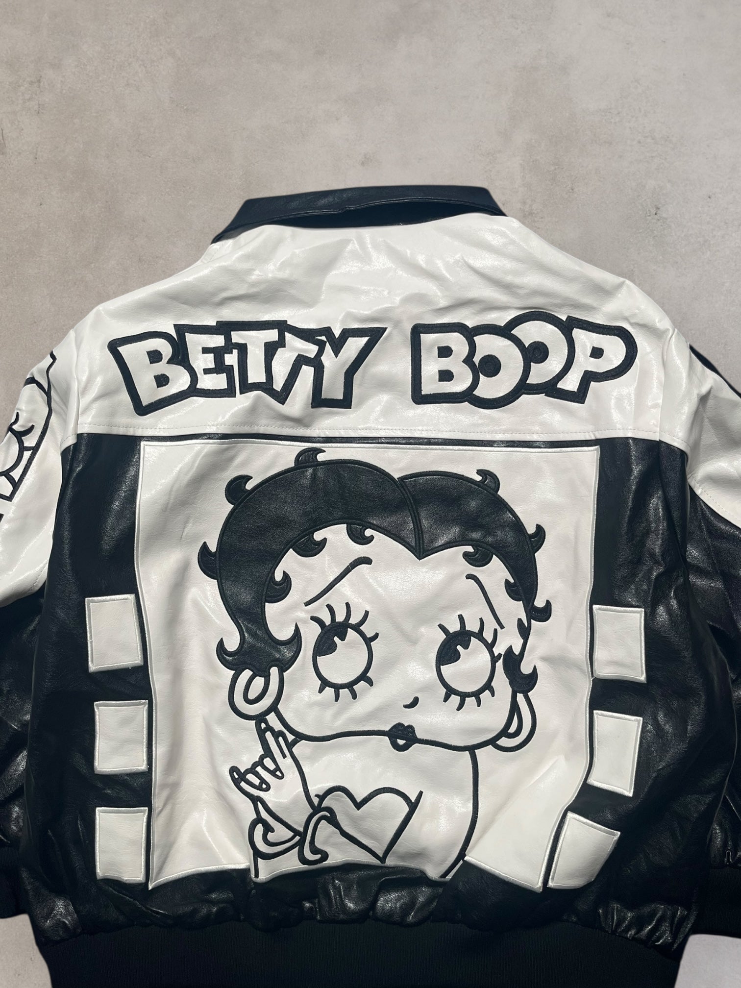 Betty Boop Jacket - White/Black