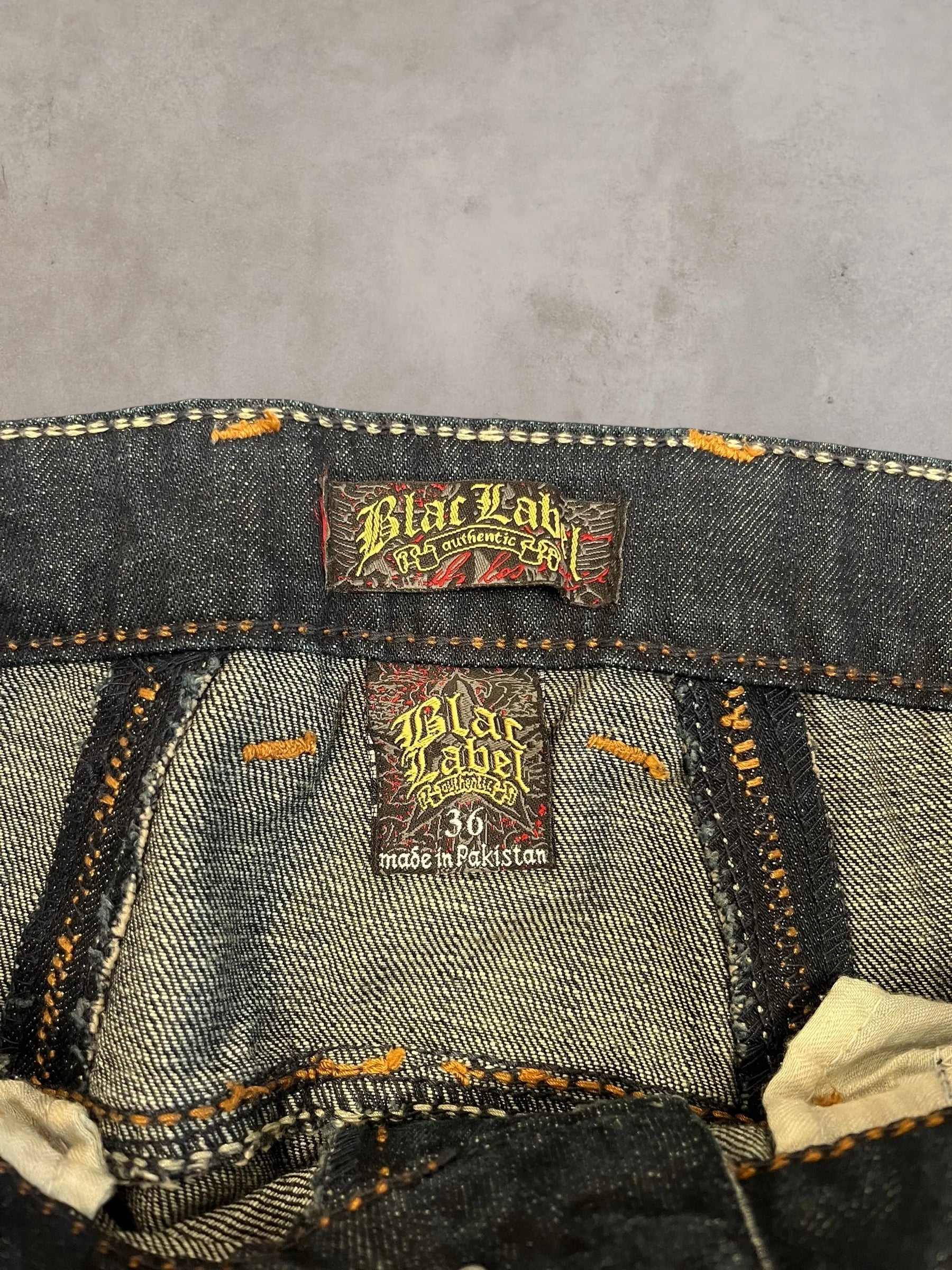 Black Label Y2K Jeans - 36W32L