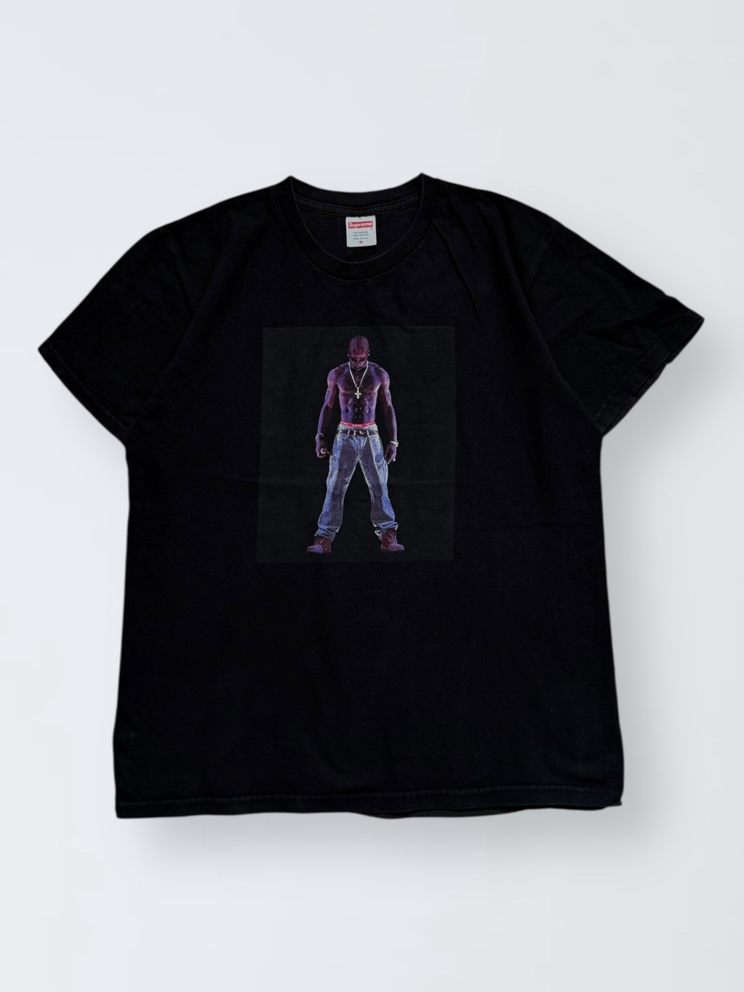 Vintage Supreme T-shirt – Tupac Shakur Photo Print