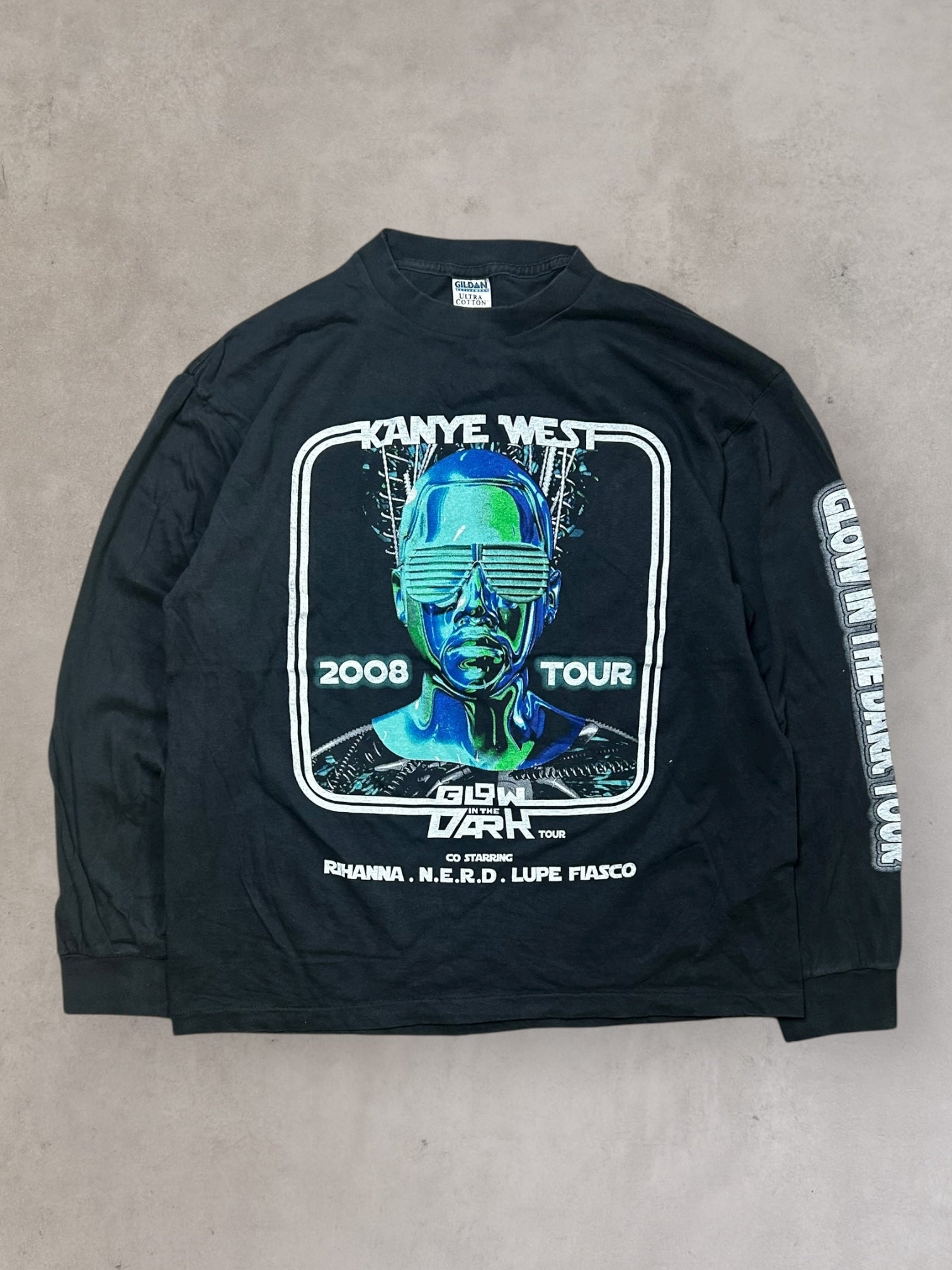 Kanye West “Glow In The Dark Tour 2008” Long Sleeve T-Shirt