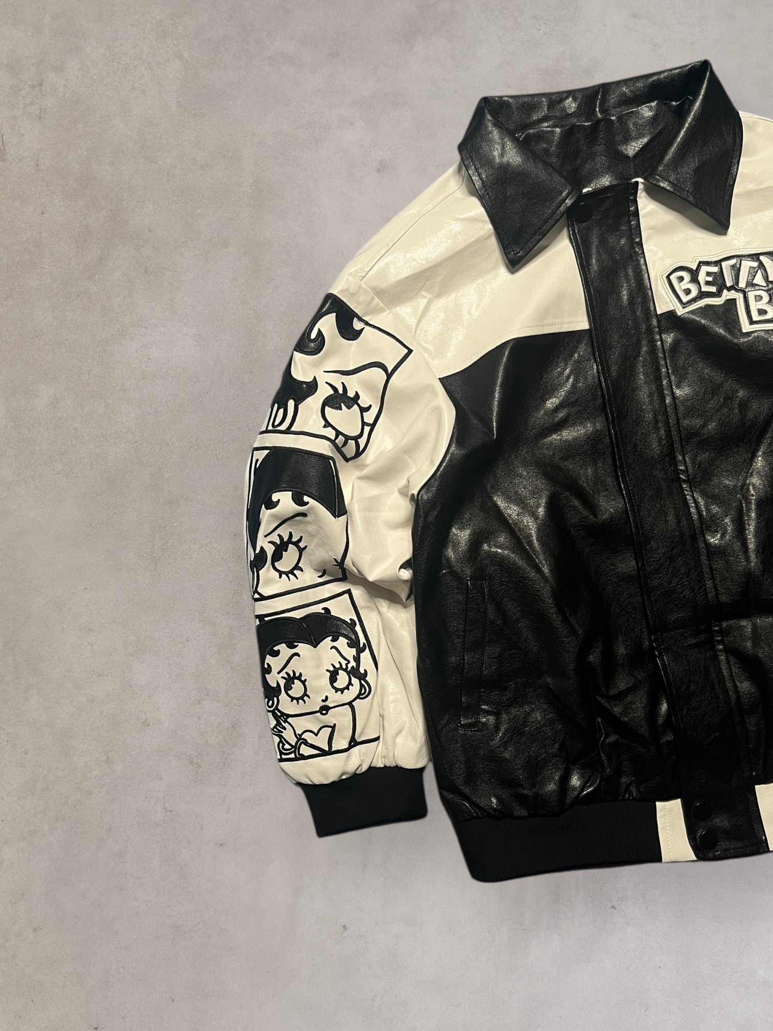 Betty Boop Jacket - White/Black