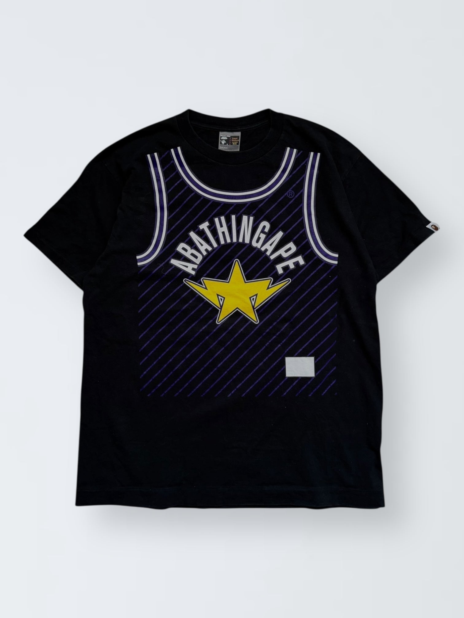 Vintage A Bathing Ape T-shirt – Basketball Jersey Print
