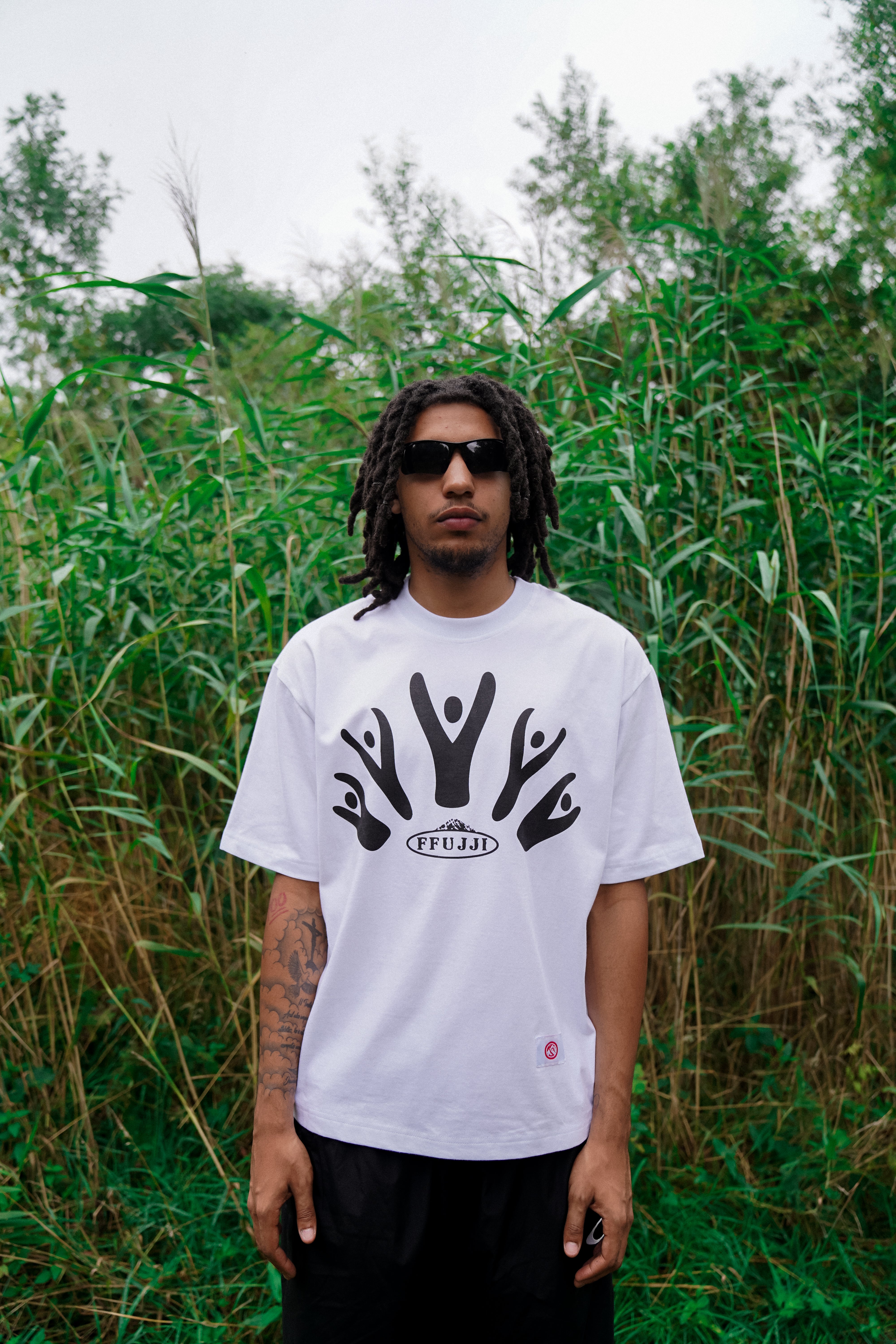 FFUJJI COMMUNAL TEE WHITE