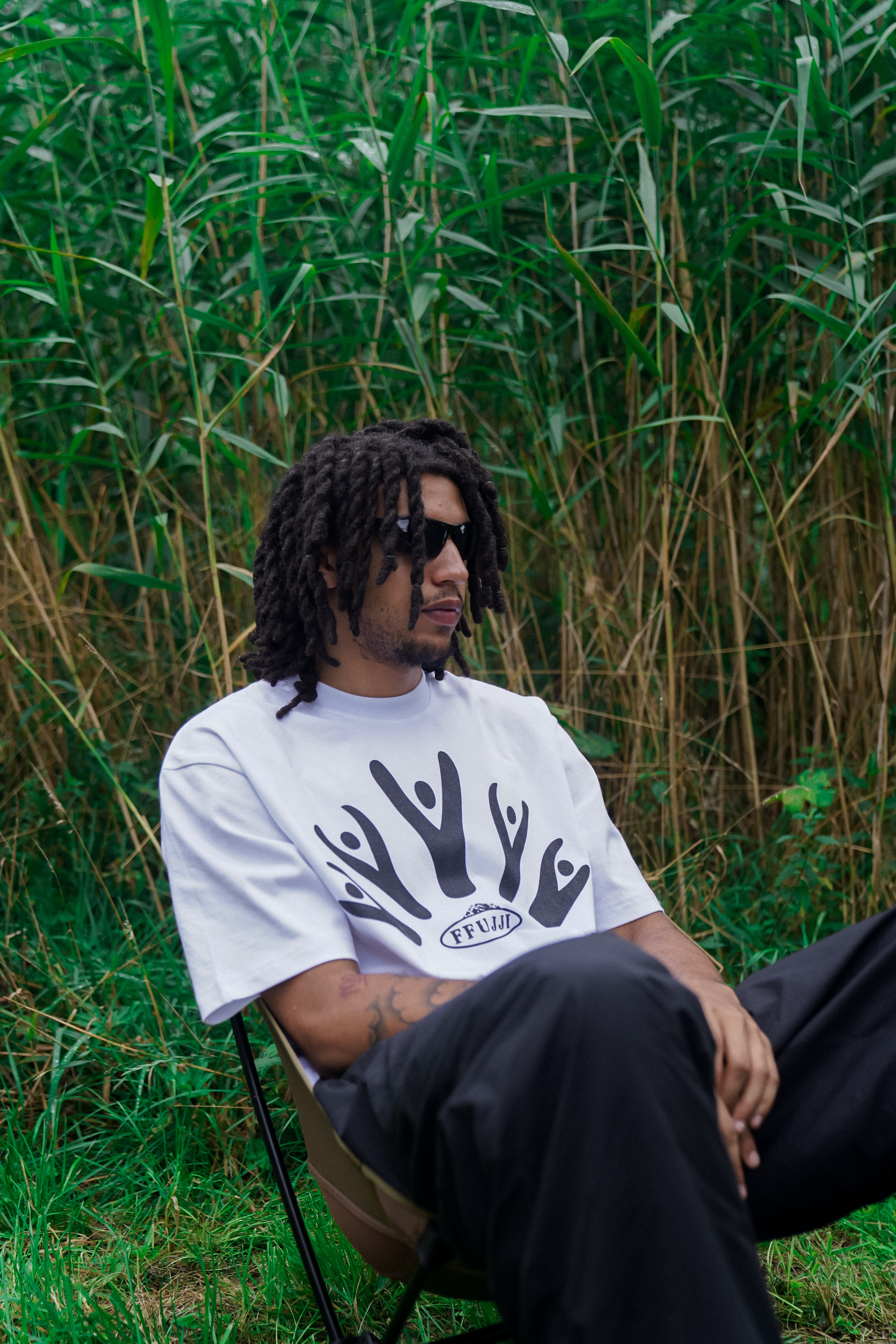 FFUJJI COMMUNAL TEE WHITE