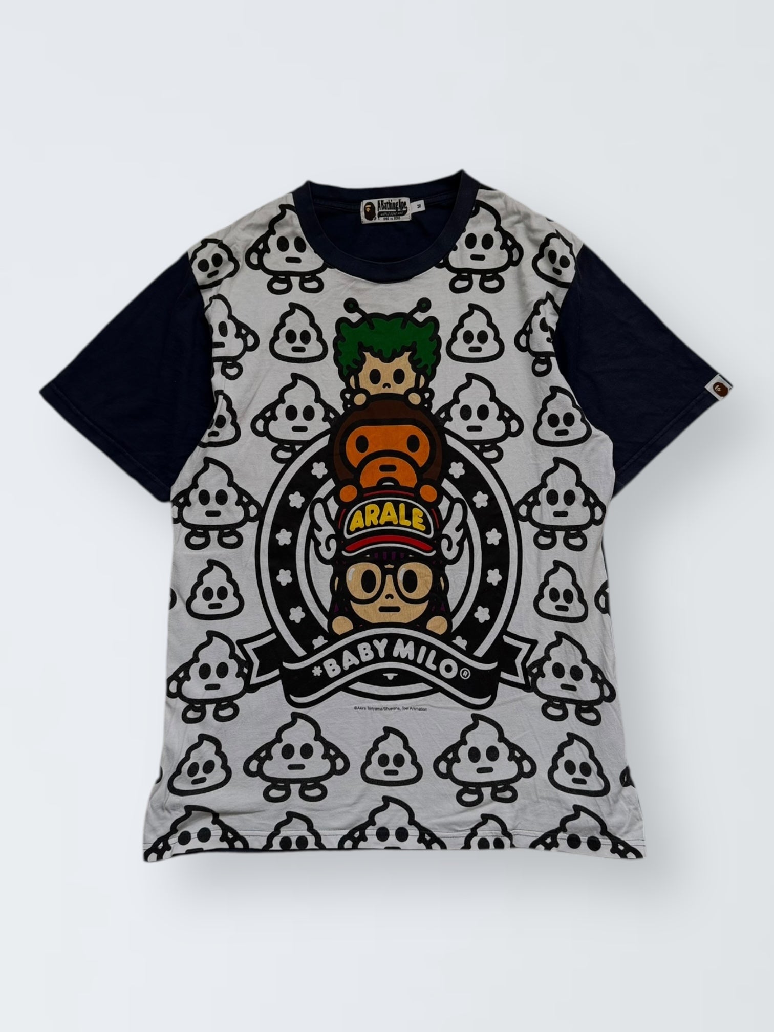 Vintage A Bathing Ape T-shirt – Baby Milo x Arale All-Over Print