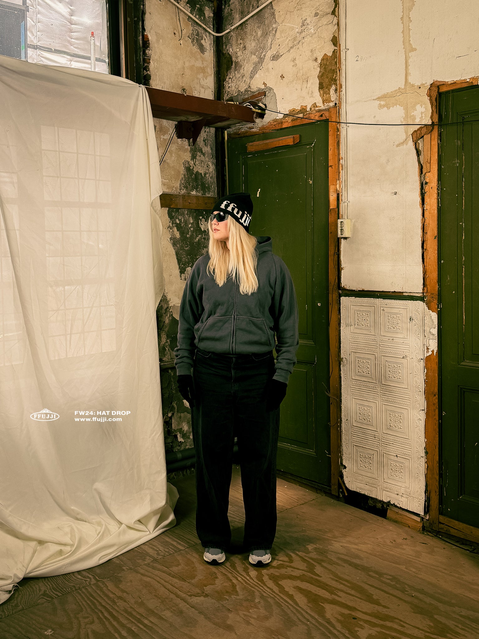 FFUJJI ARTICU BEANIE NOIR