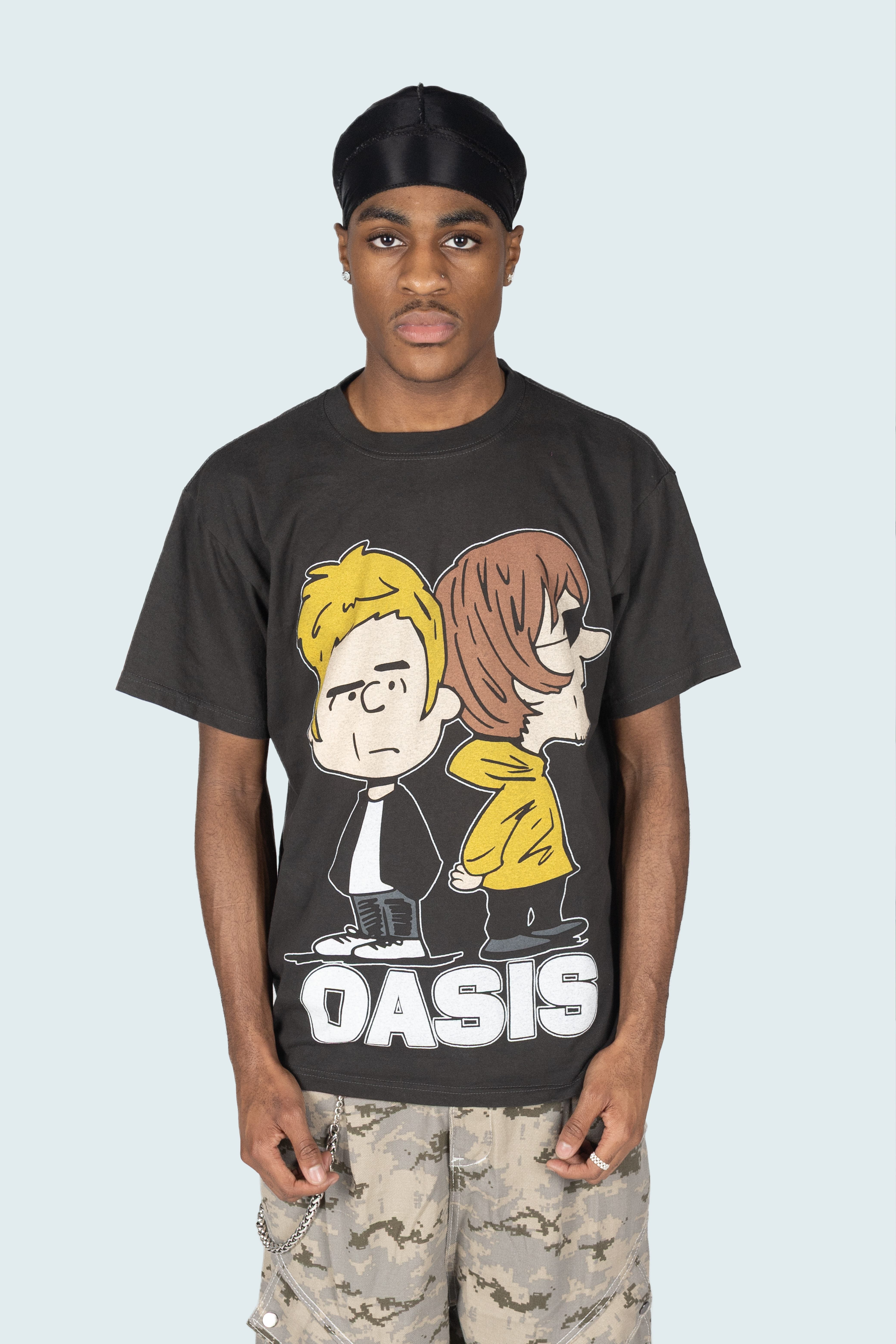 Oasis x Snoopy “Live Forever” Graphic T-Shirt