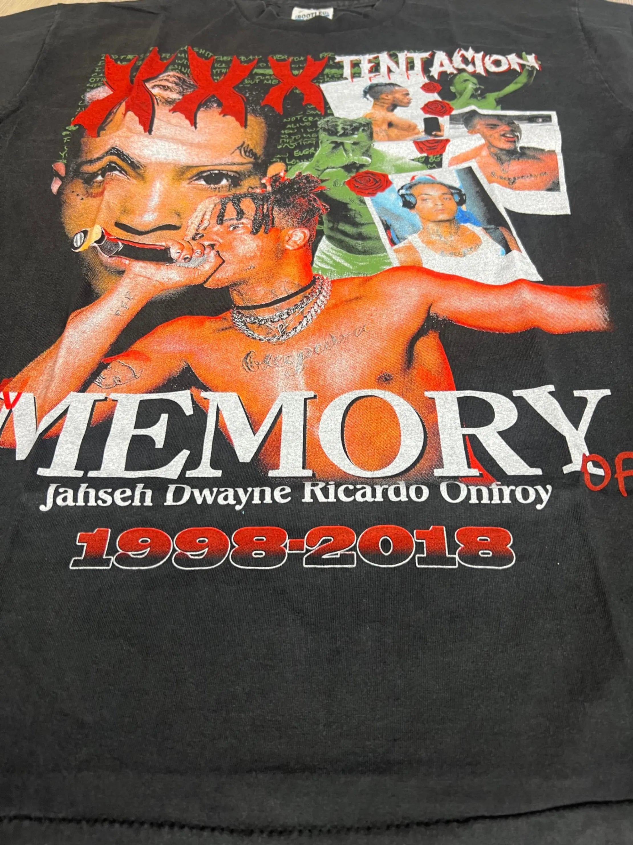 Vintage Bootleg Xxxtentacion T-Shirt - XL