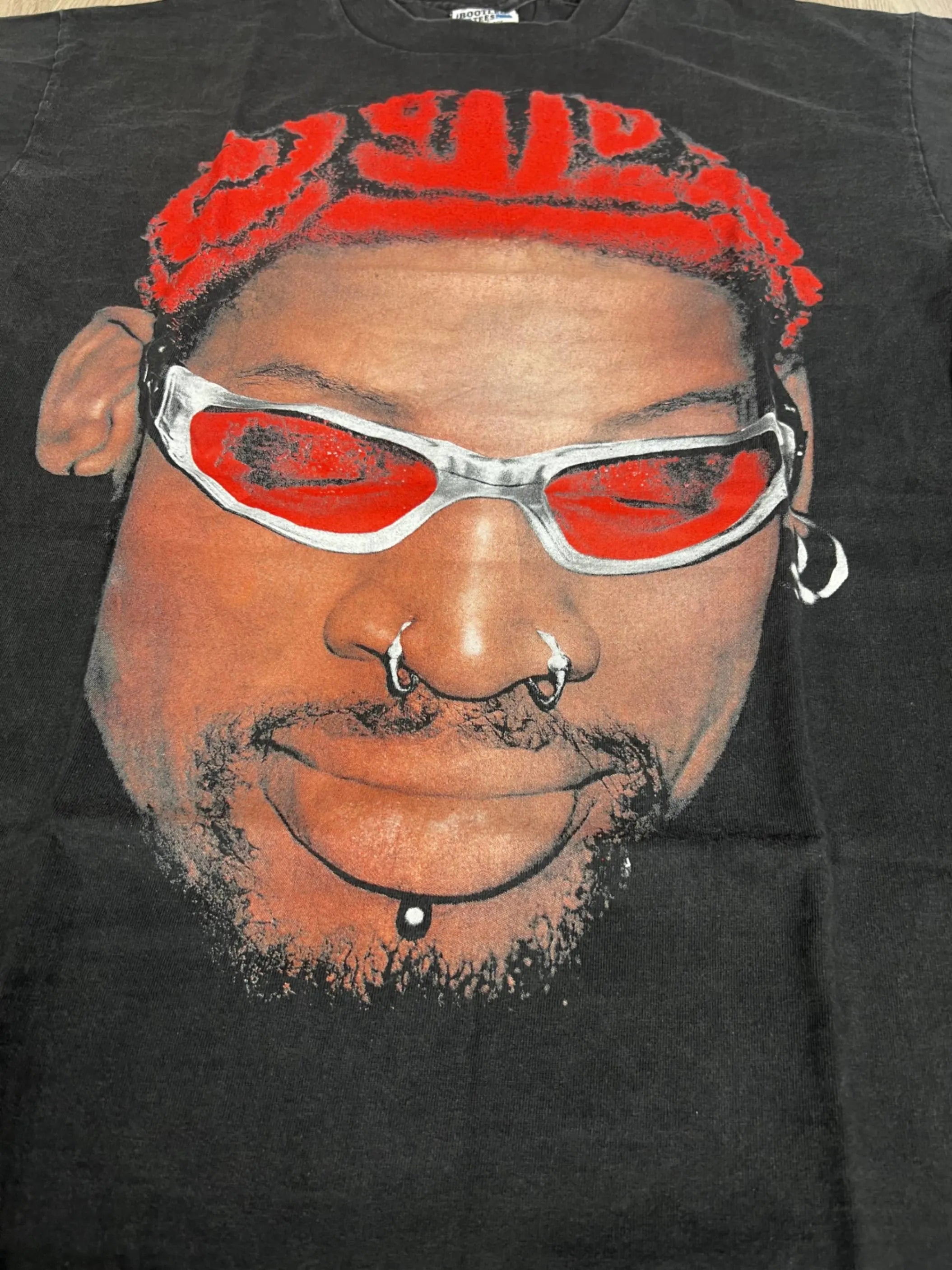 Vintage Bootleg Dennis Rodman T-Shirt - XL