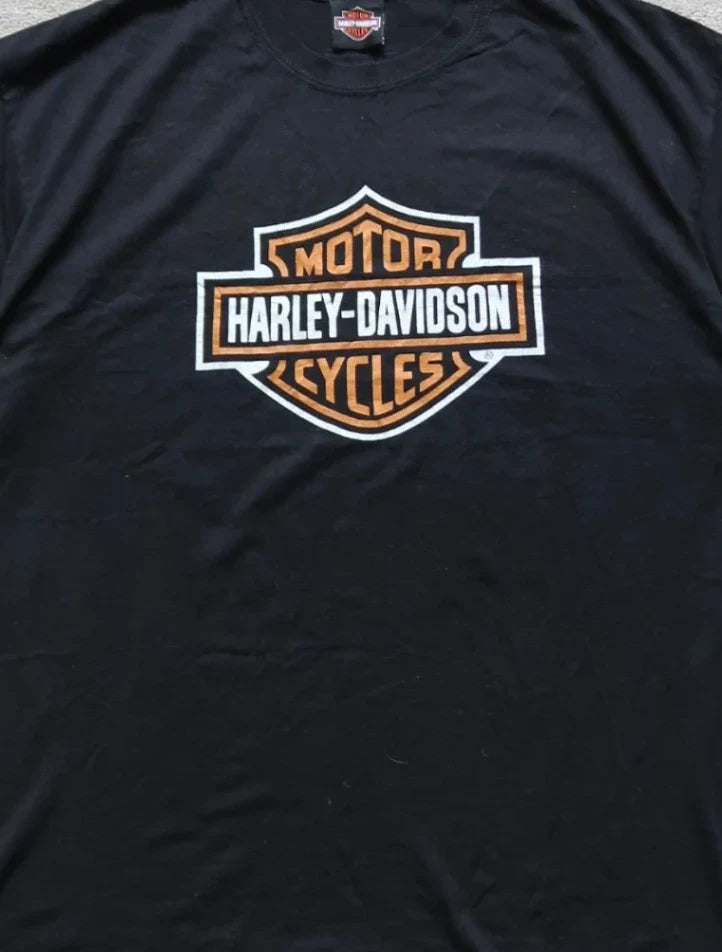Black Harley-davidson T-shirt - XL