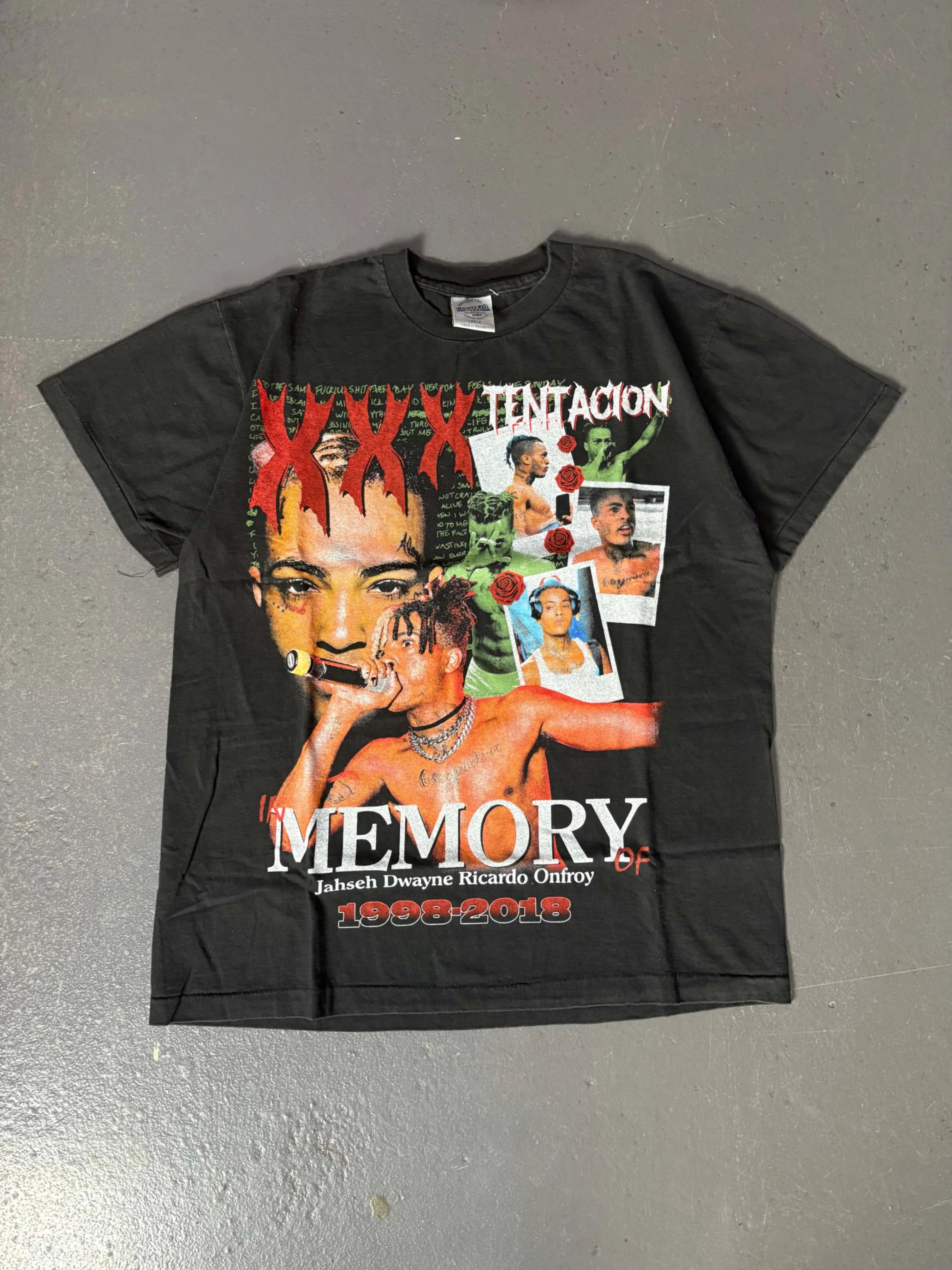 Black Bootleg XXXtentation T-shirt - L