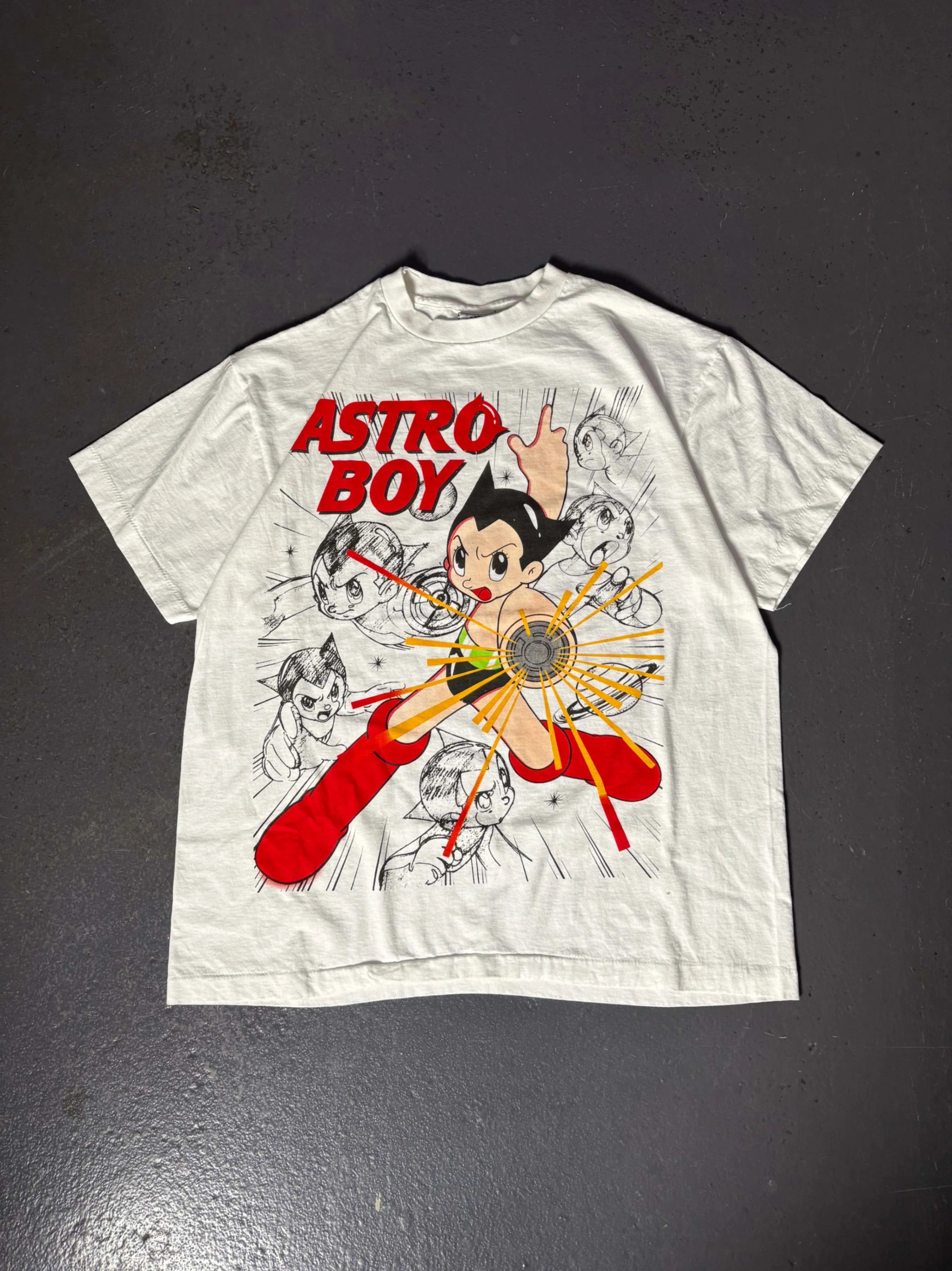 White Bootleg Astro Boy T-shirt - L