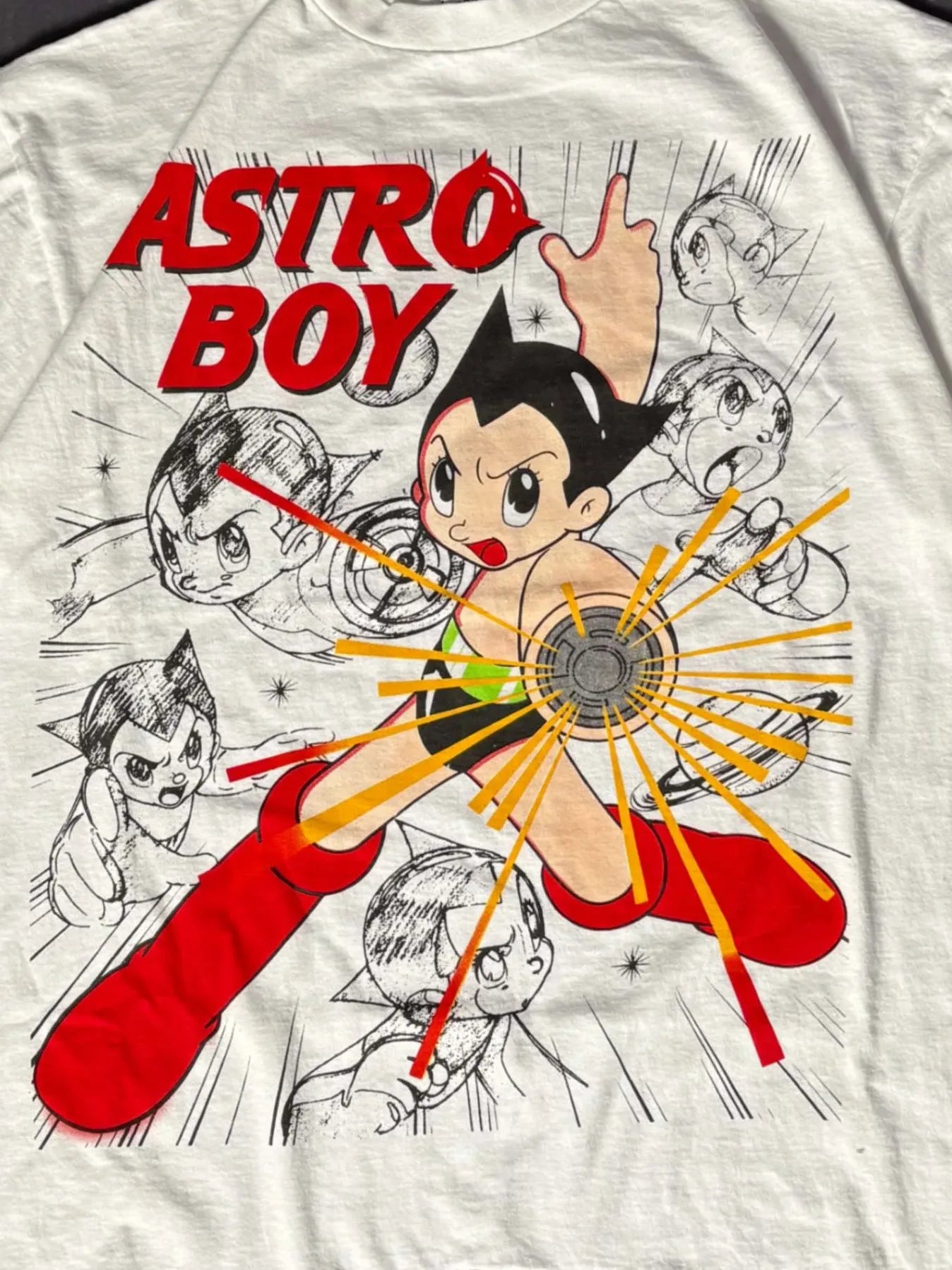 White Bootleg Astro Boy T-shirt - L
