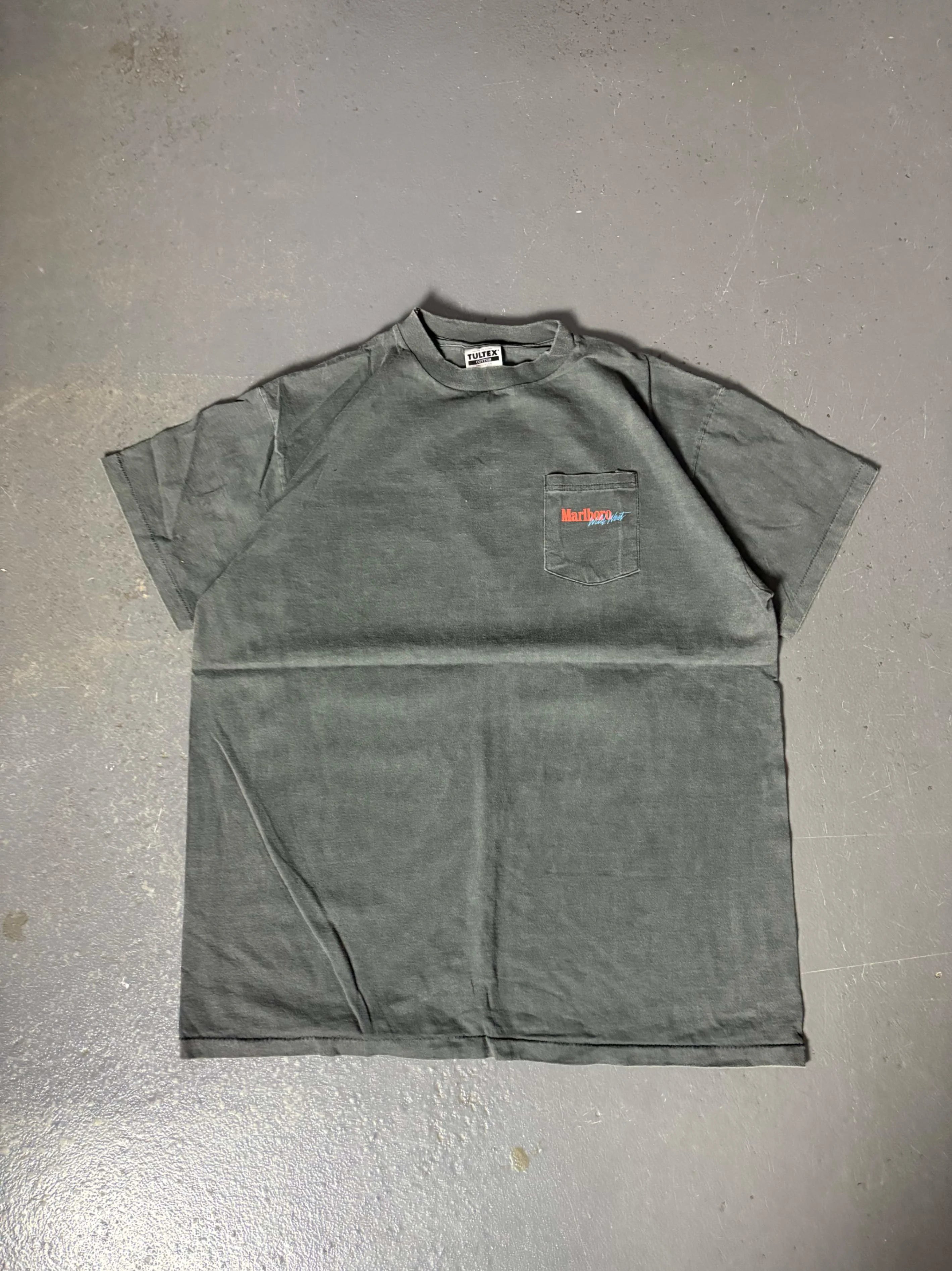 Gray Bootleg Marlboro T-shirt - L