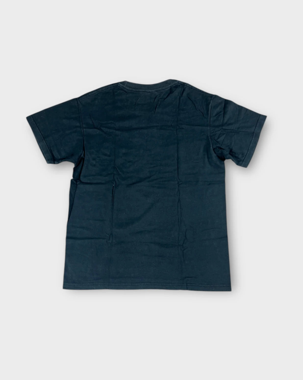 Vintage Black Stüssy Swirl T-shirt - M