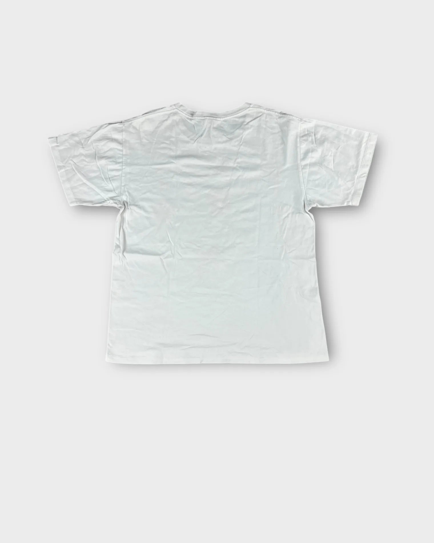 Vintage White BAPE Busy works T-shirt - L