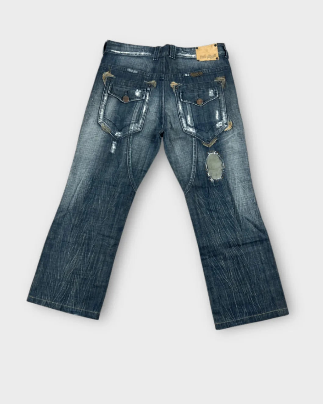 Vintage Blue Big Train Jeans - L