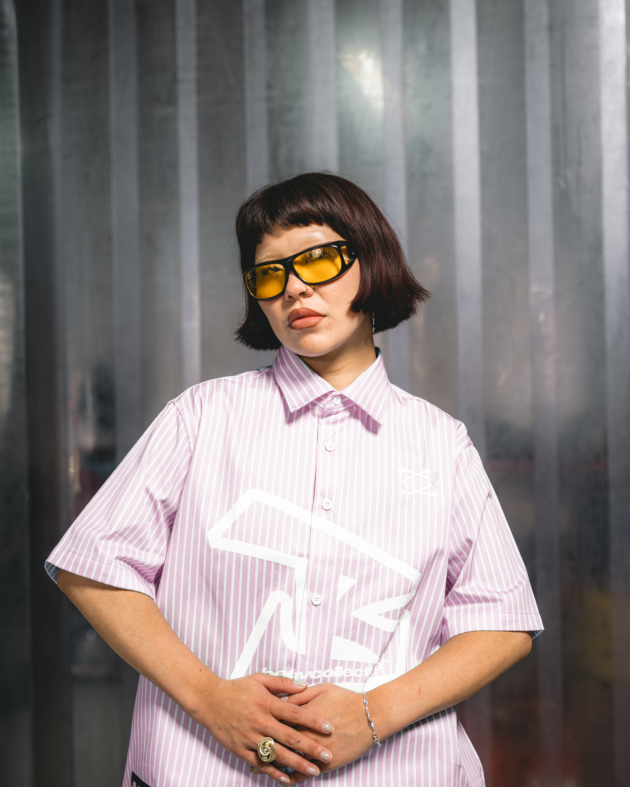 Beev Collective - Button Up Pink