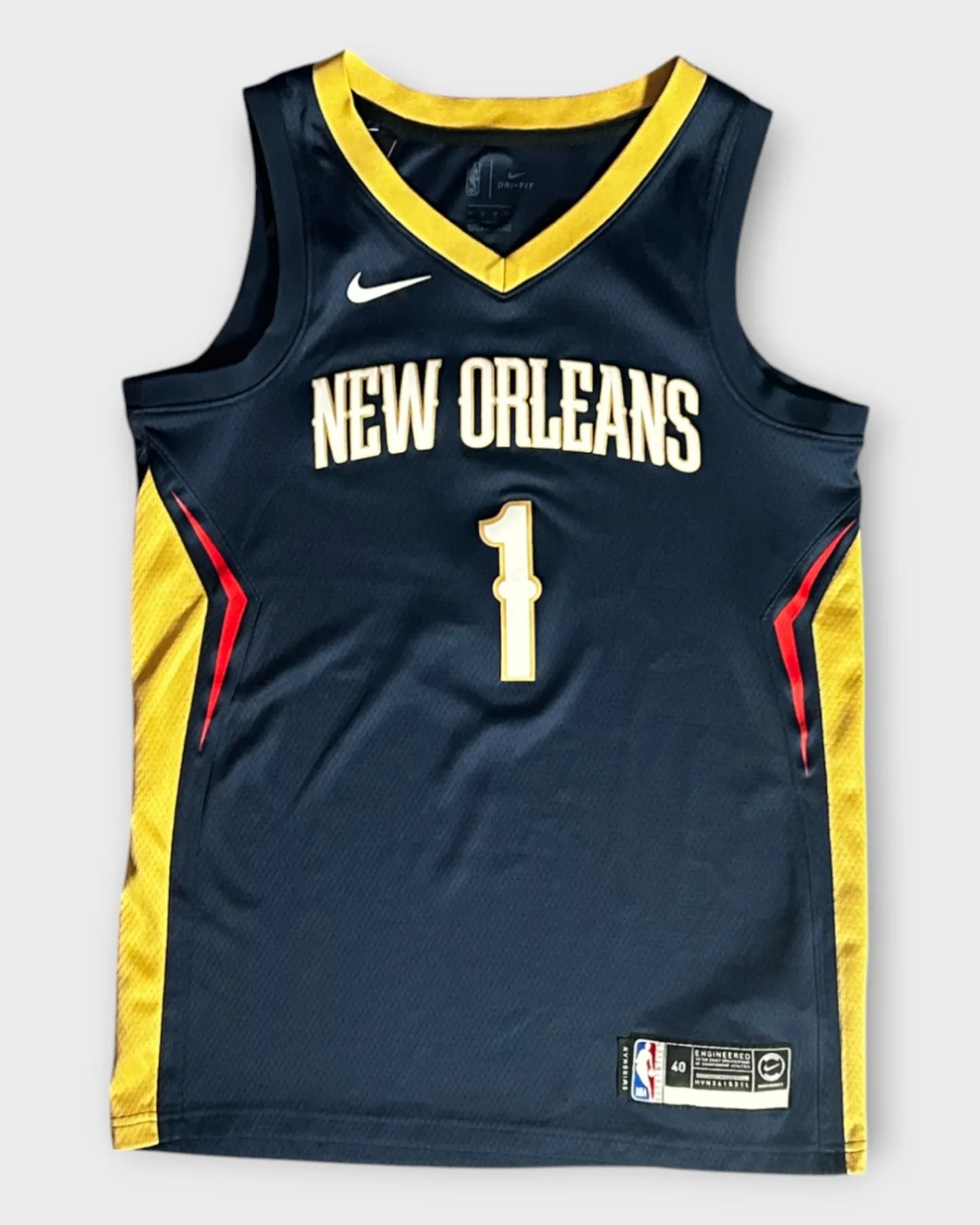 Dark Blue Nike New Orleans Jersey - S