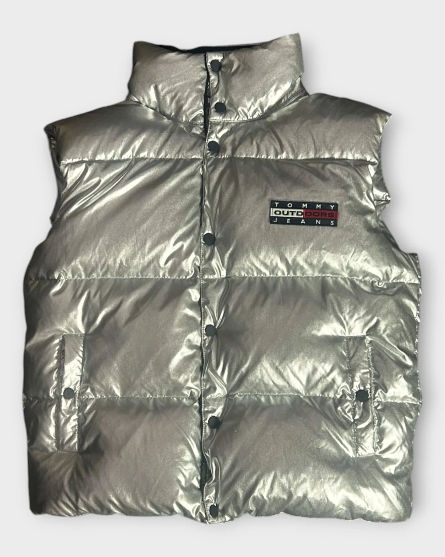 Silver Tommy Outdoors Puffer Vest - M