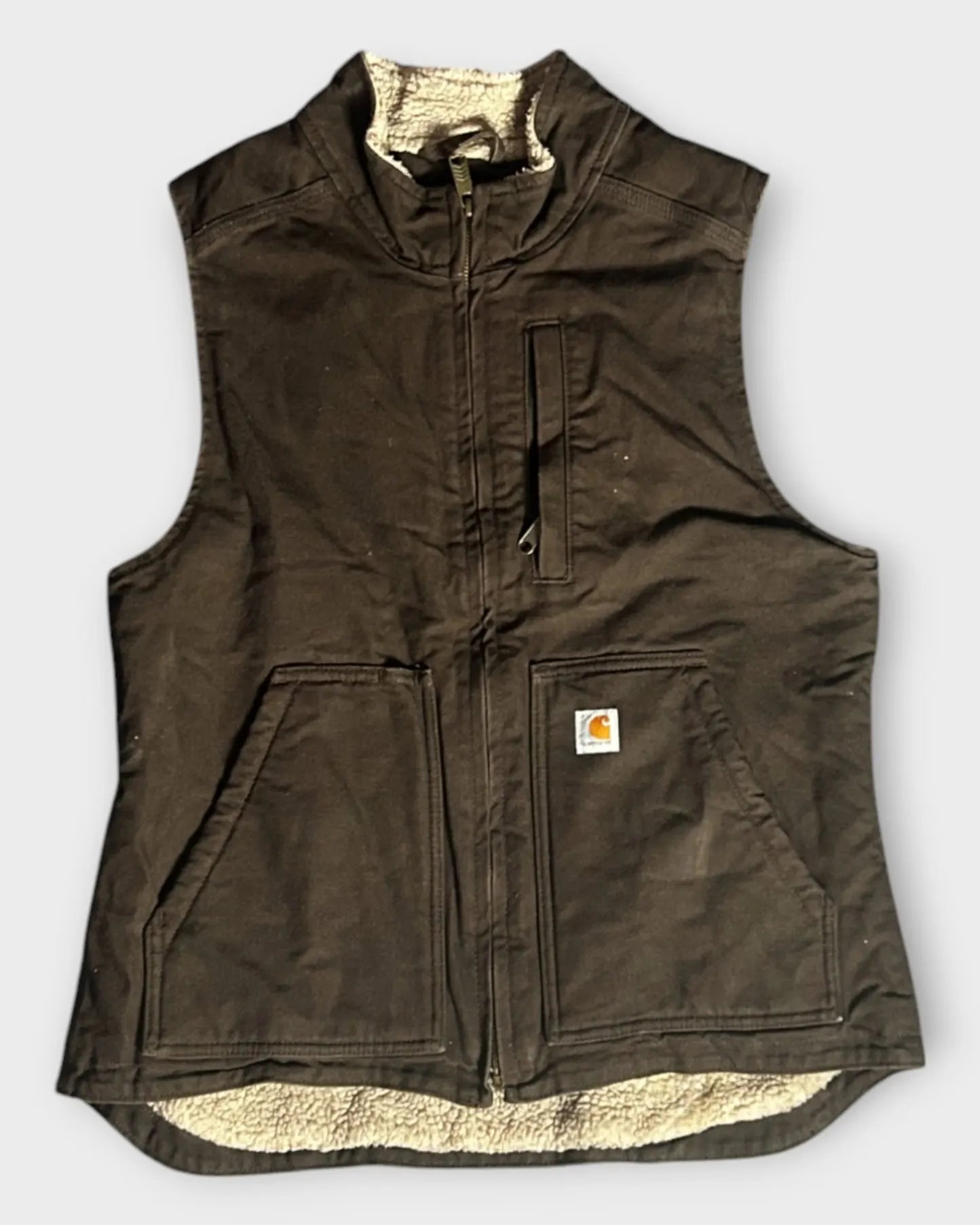 Brown Carhartt Vest - M