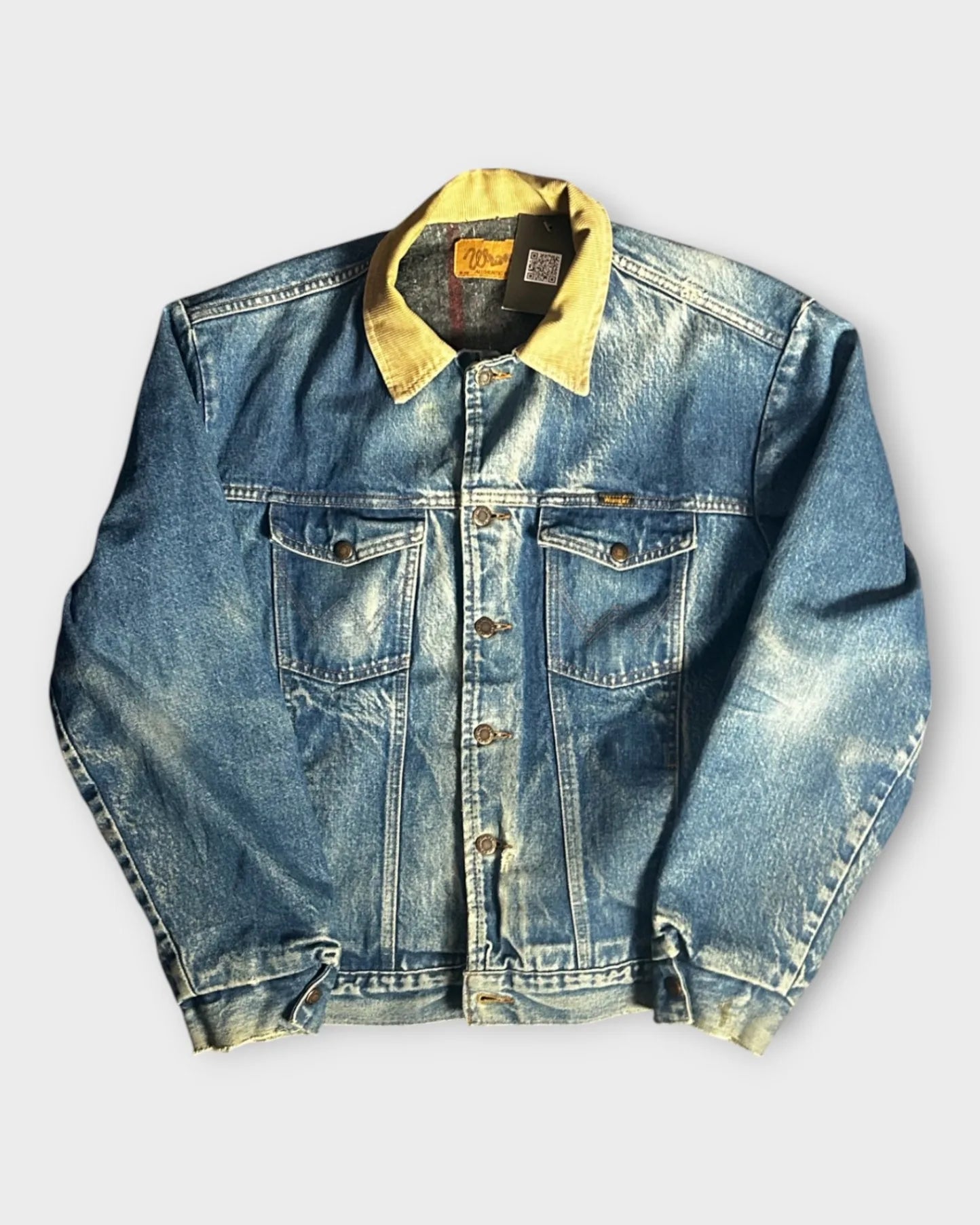 Blue Wrangler Denim Jacket - M