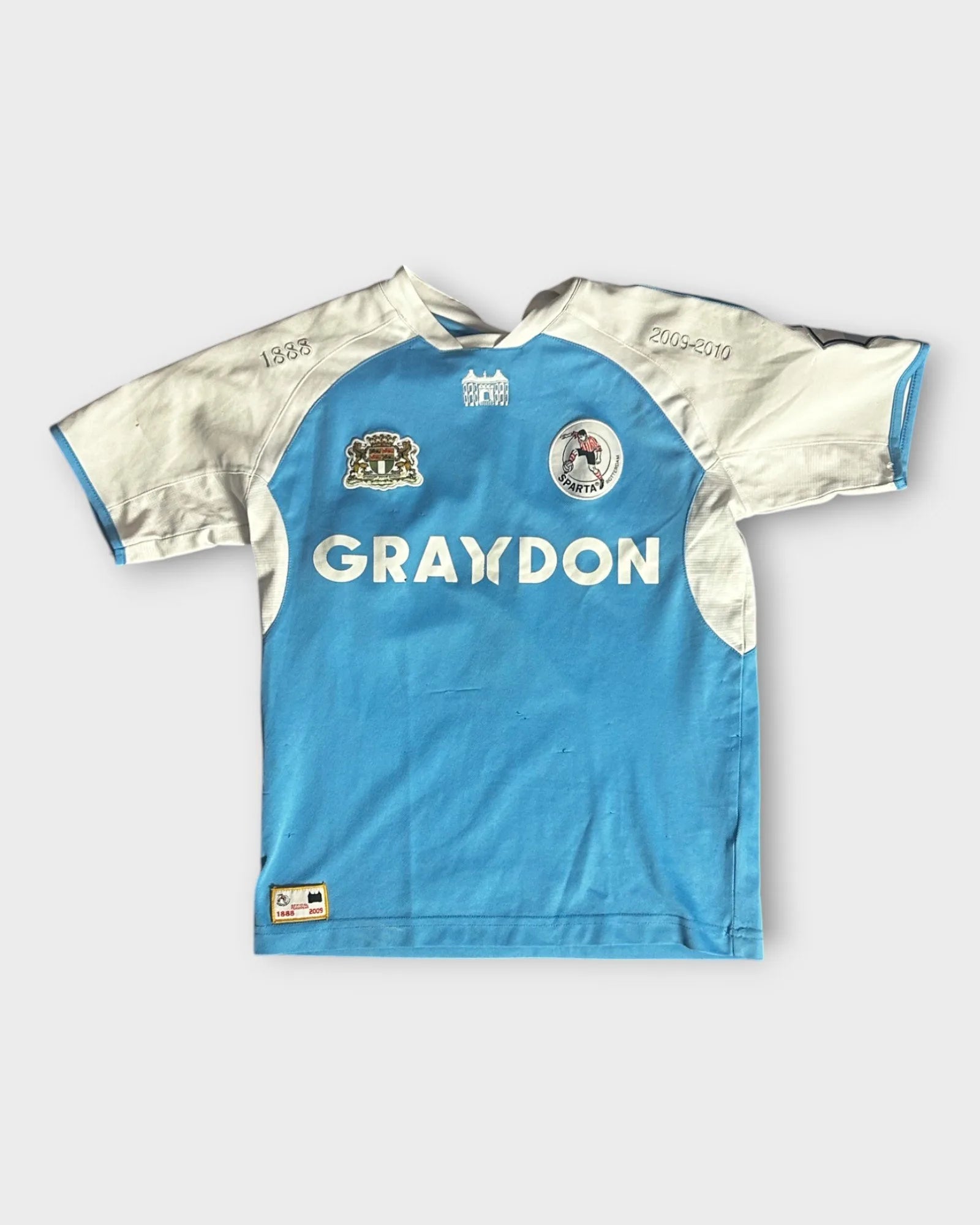 Blue Sparta Soccer Jersey - XS