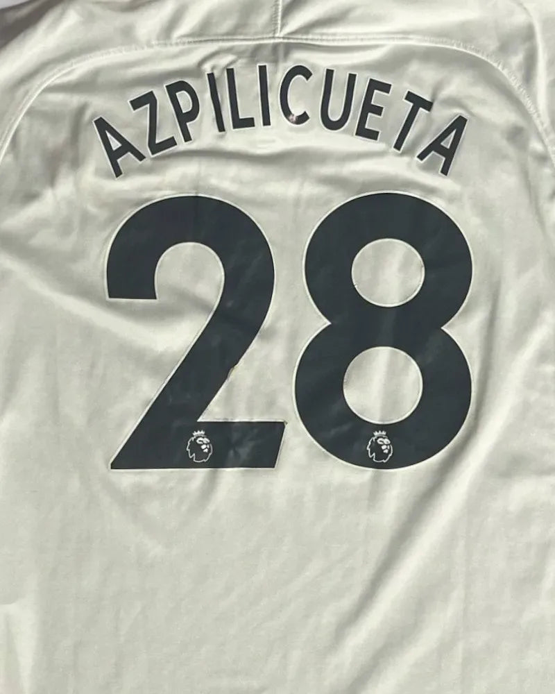White Nike Chelsea Soccer Jersey - M