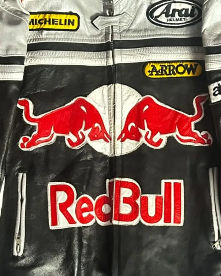 Black And Silver Redbull Jacket - L