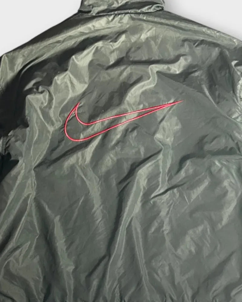 Green Nike Windbreaker Jacket - L