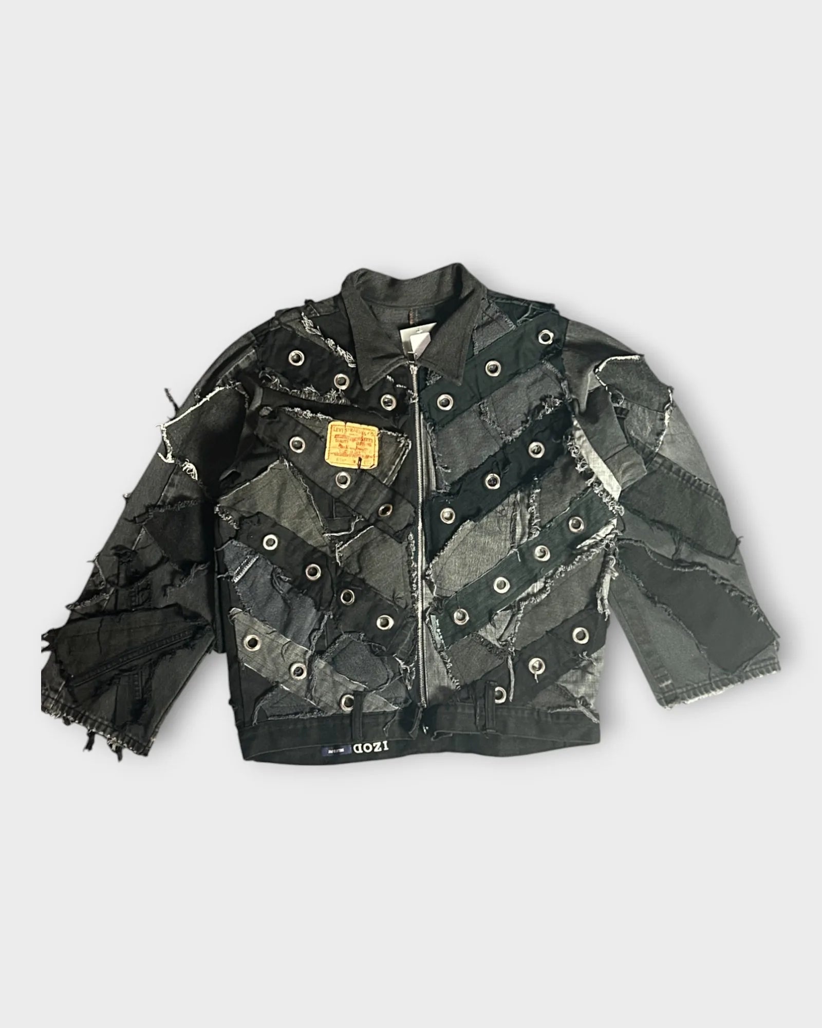 Black Rework Opium Denim Jacket - M