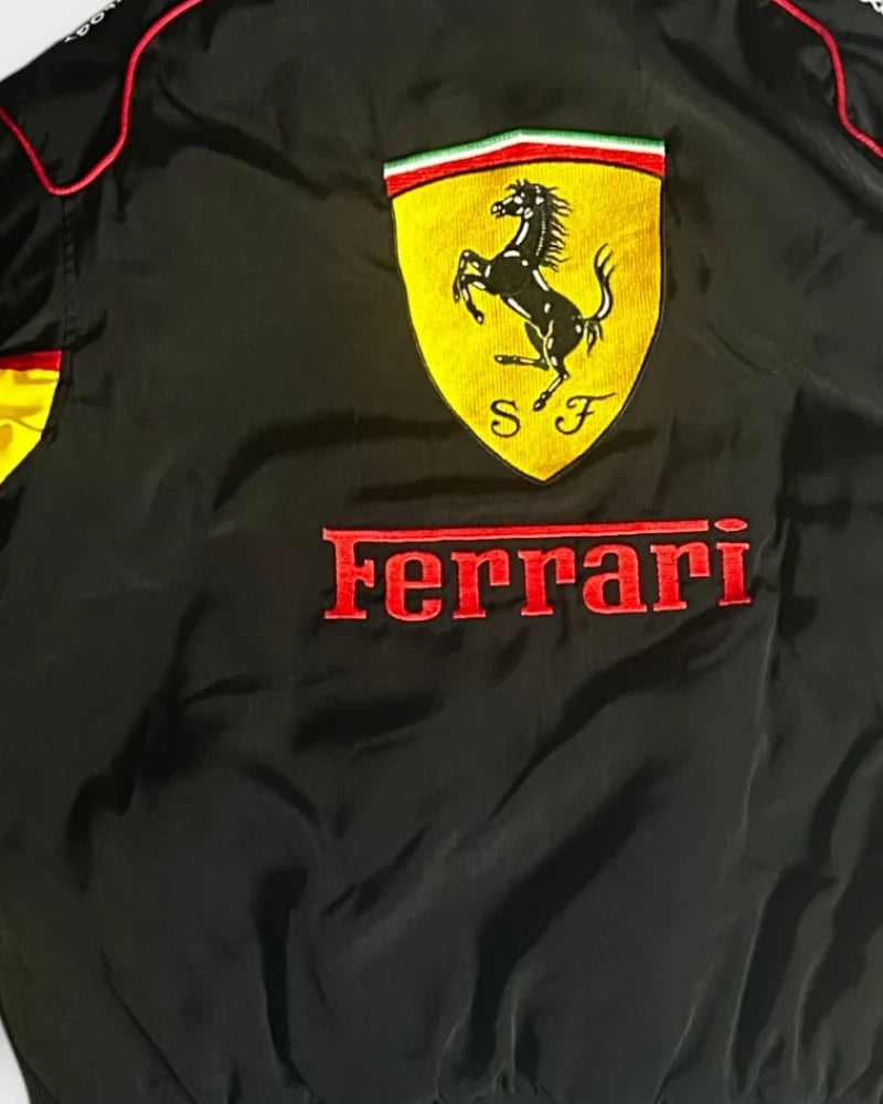 Black Ferrari Racing Jacket - XL
