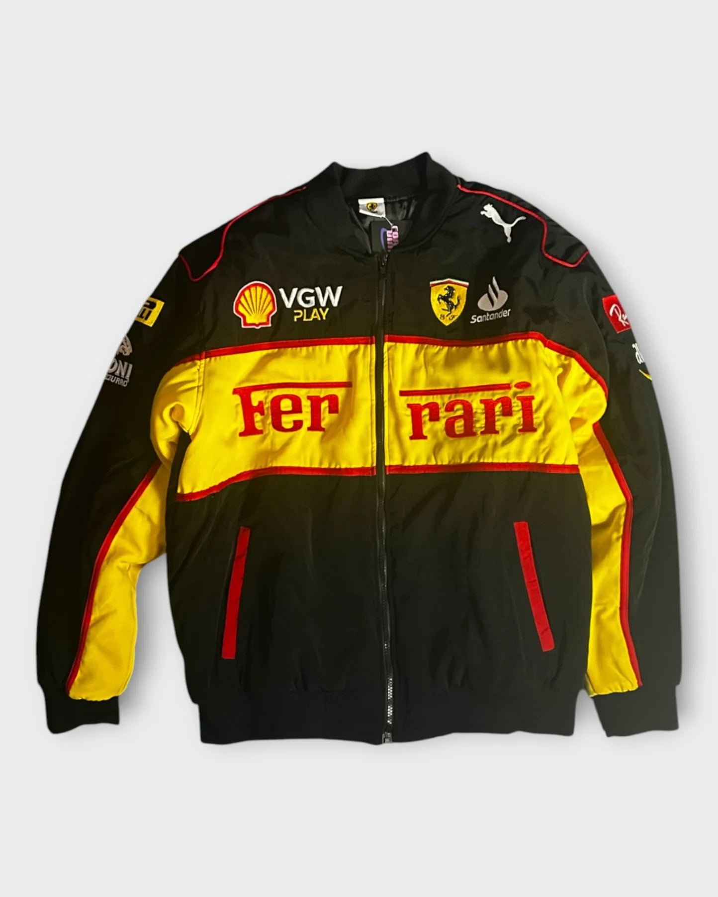 Black Ferrari Racing Jacket - XL