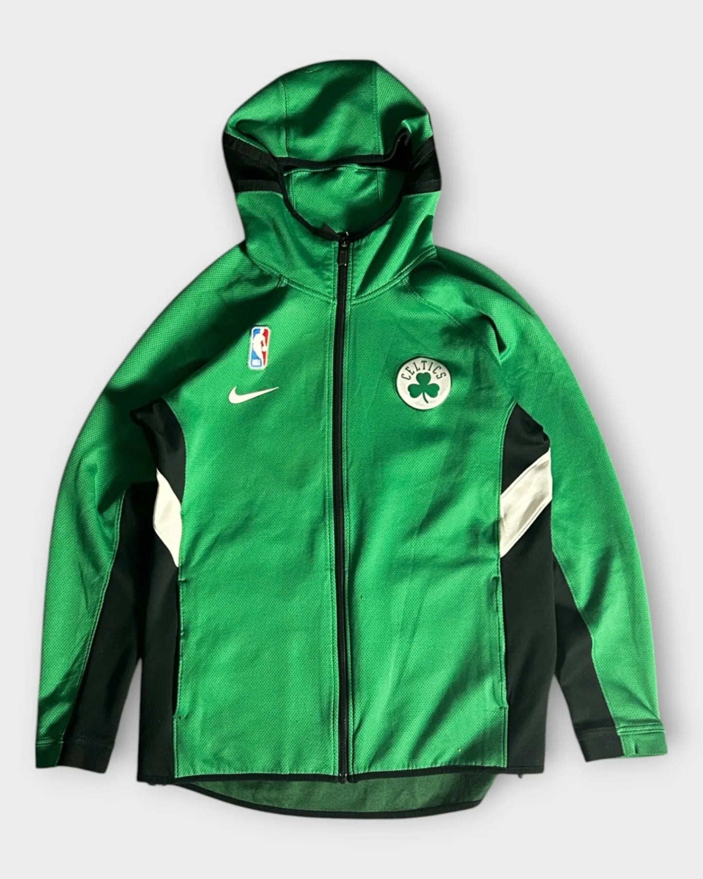 Green Nike Hoodie - L