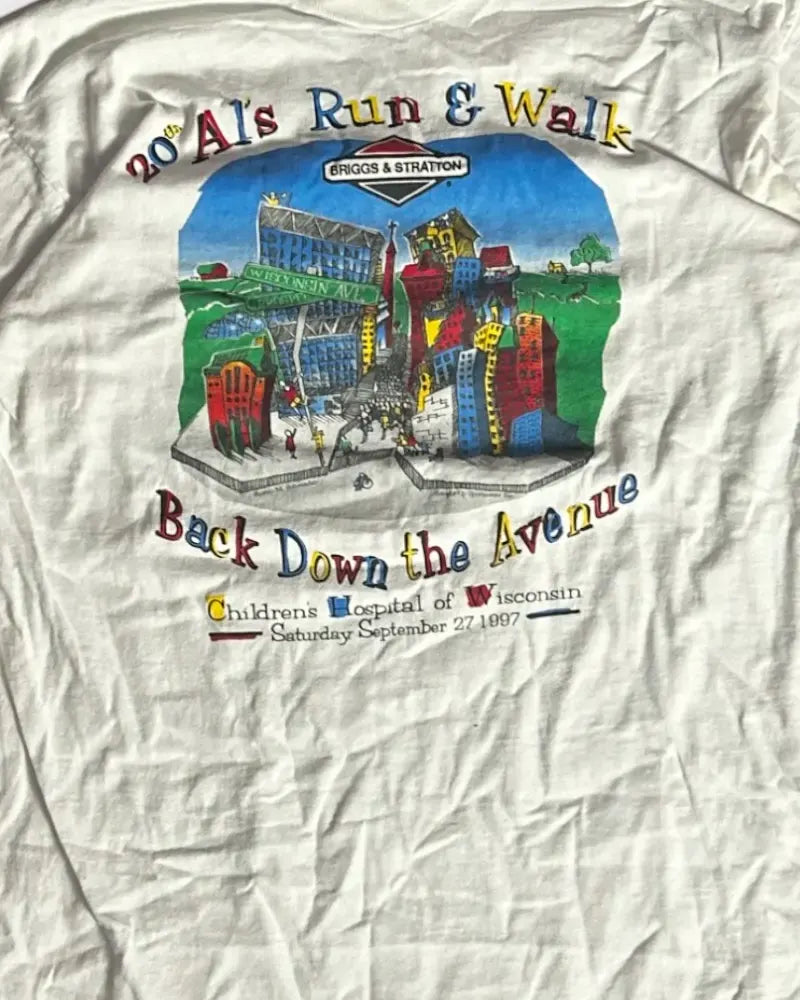 White Fruit of the loom T-shirt - XL
