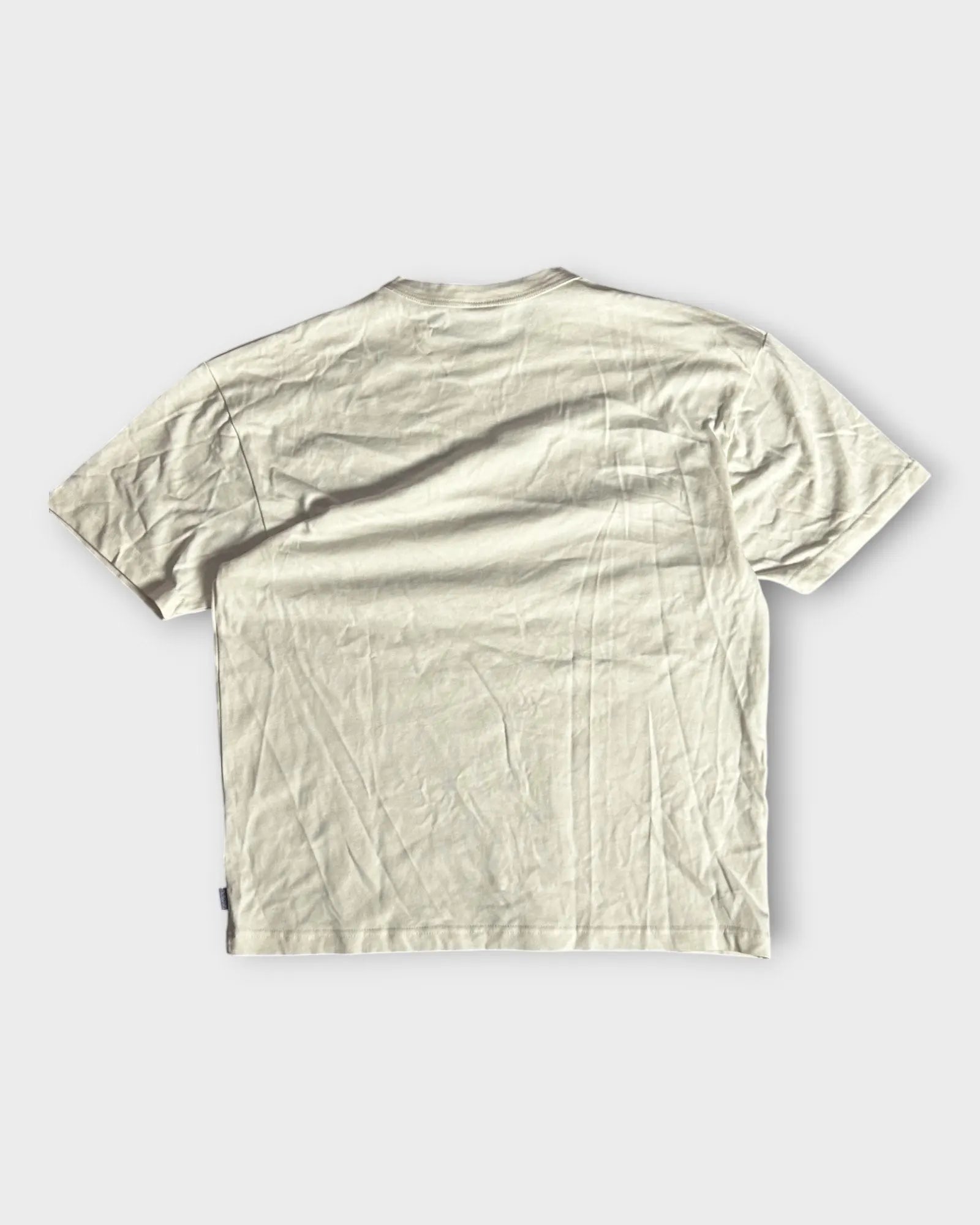 Beige Stussy T-shirt - L