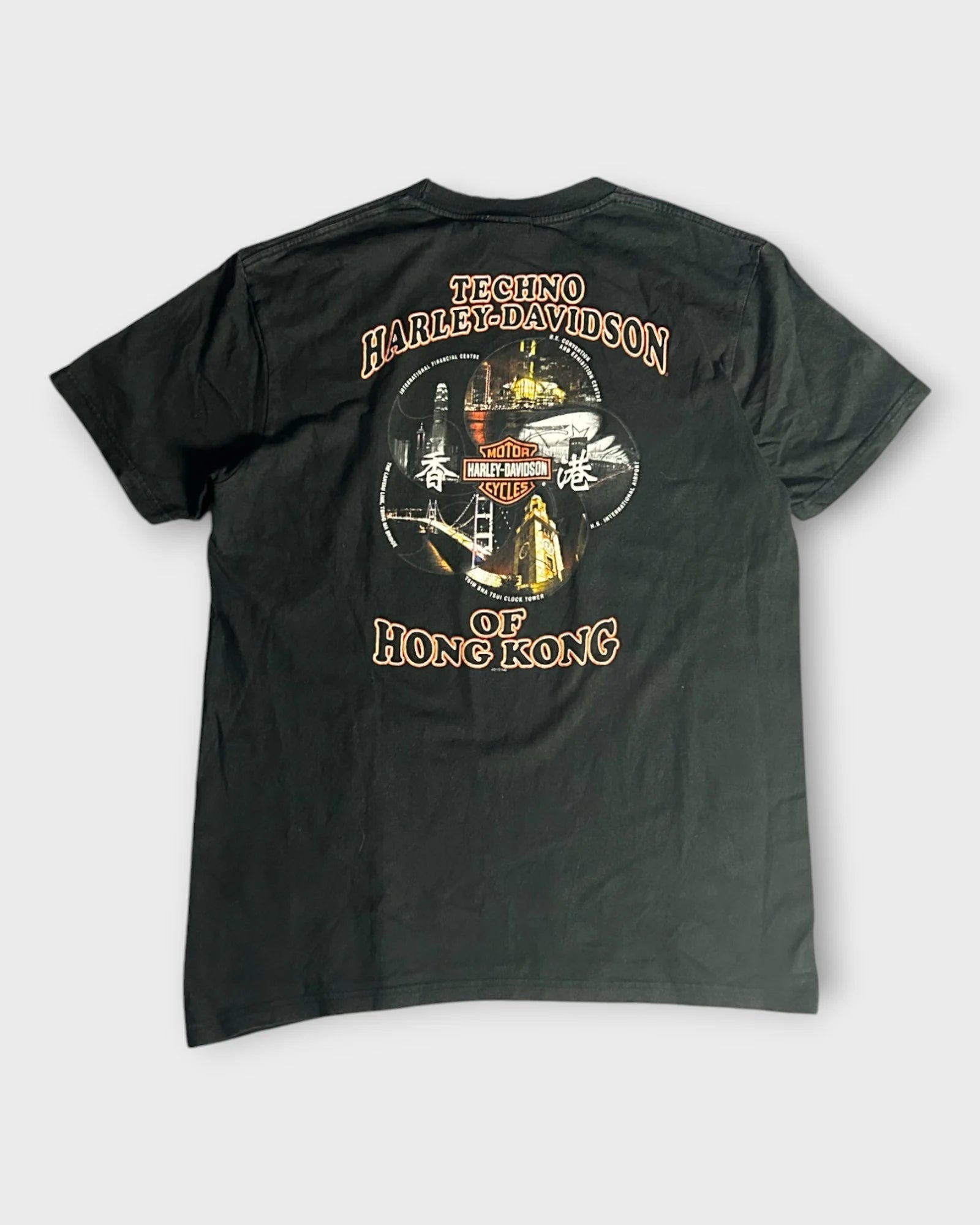 Black Harley Davidson T-shirt - L