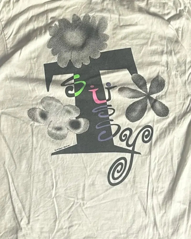 White Stussy T-shirt - L