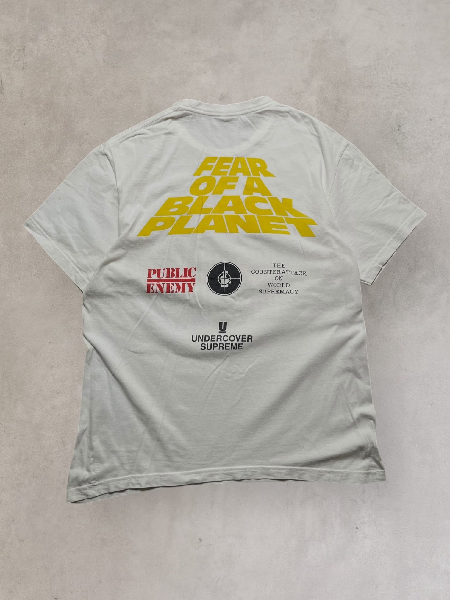 Supreme x Undercover T-shirt – Public Enemy “Fear of a Black Planet”