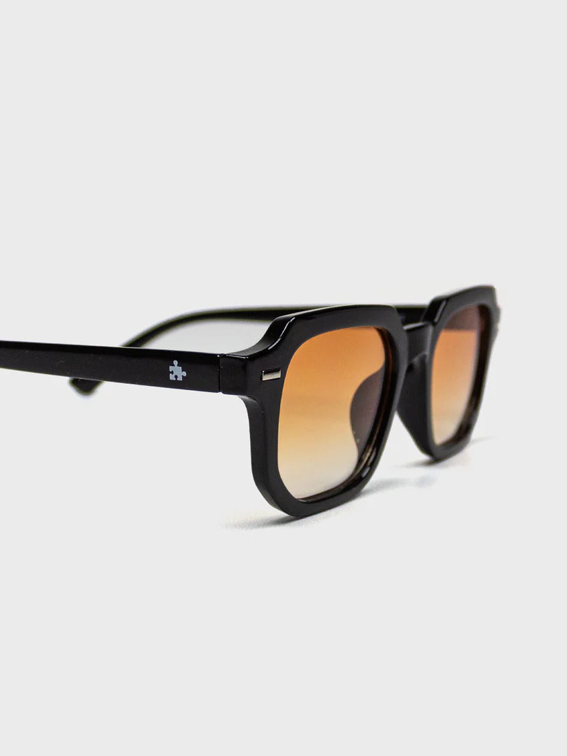 The Missing Piece Shades by Ricks Ryma | Black/Orange