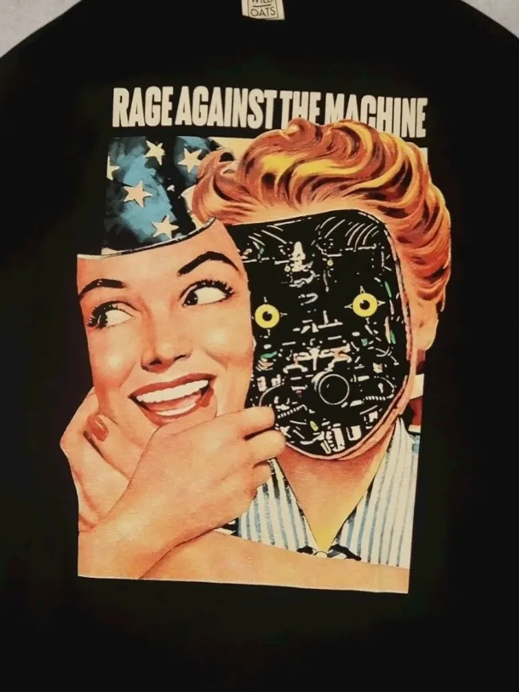 Graphic Rage Against The Machine T-shirt - L