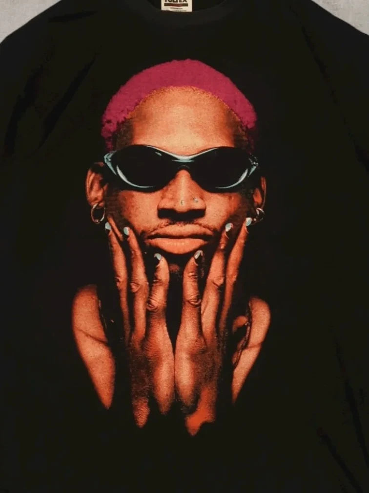 Graphic Dennis Rodman Not Of This World T-shirt - L