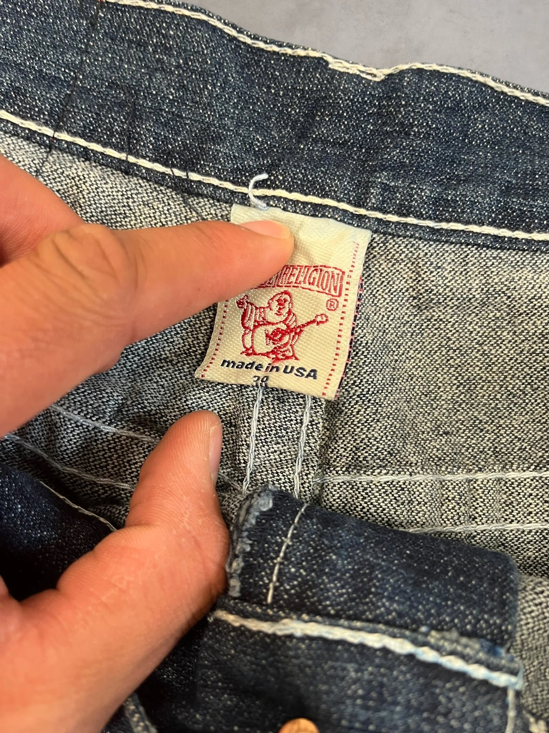 True Religion Y2k Jeans - 36x32