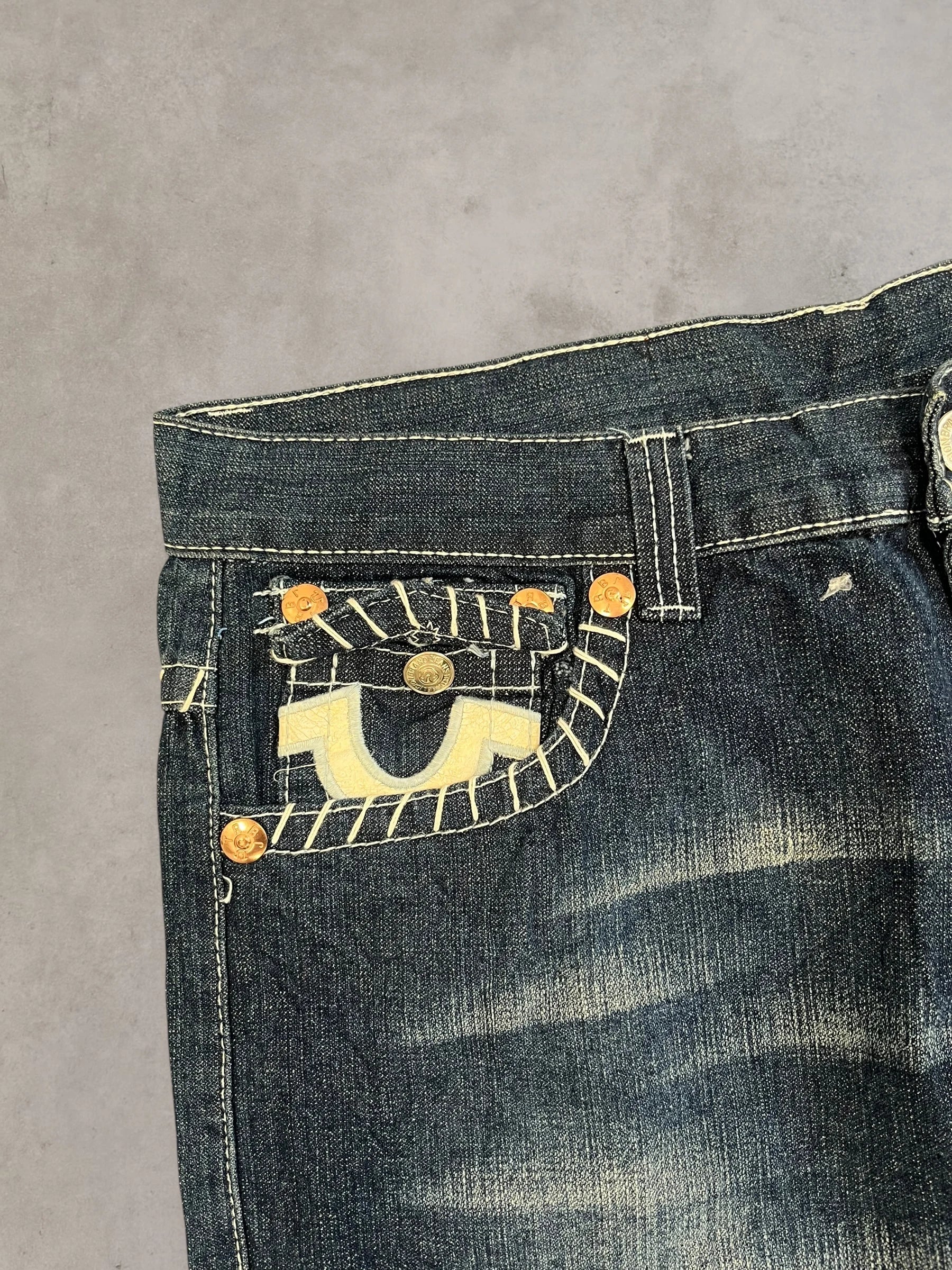 True Religion Y2k Jeans - 36x32