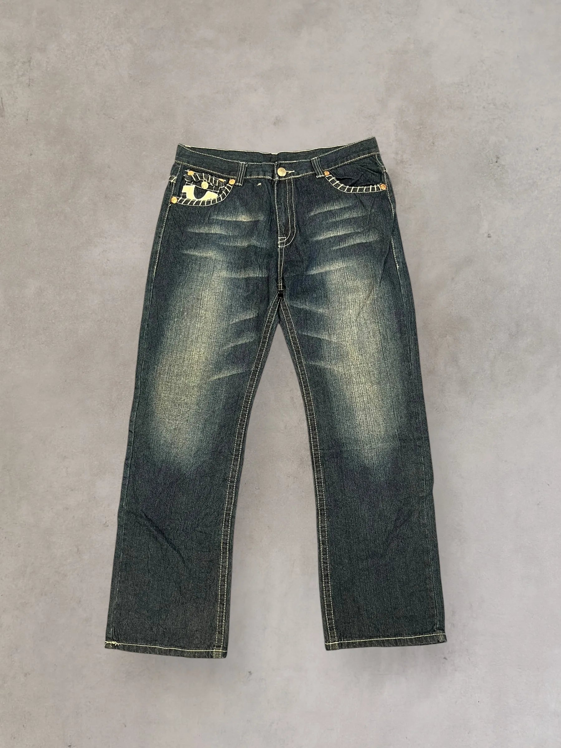 True Religion Y2k Jeans - 36x32