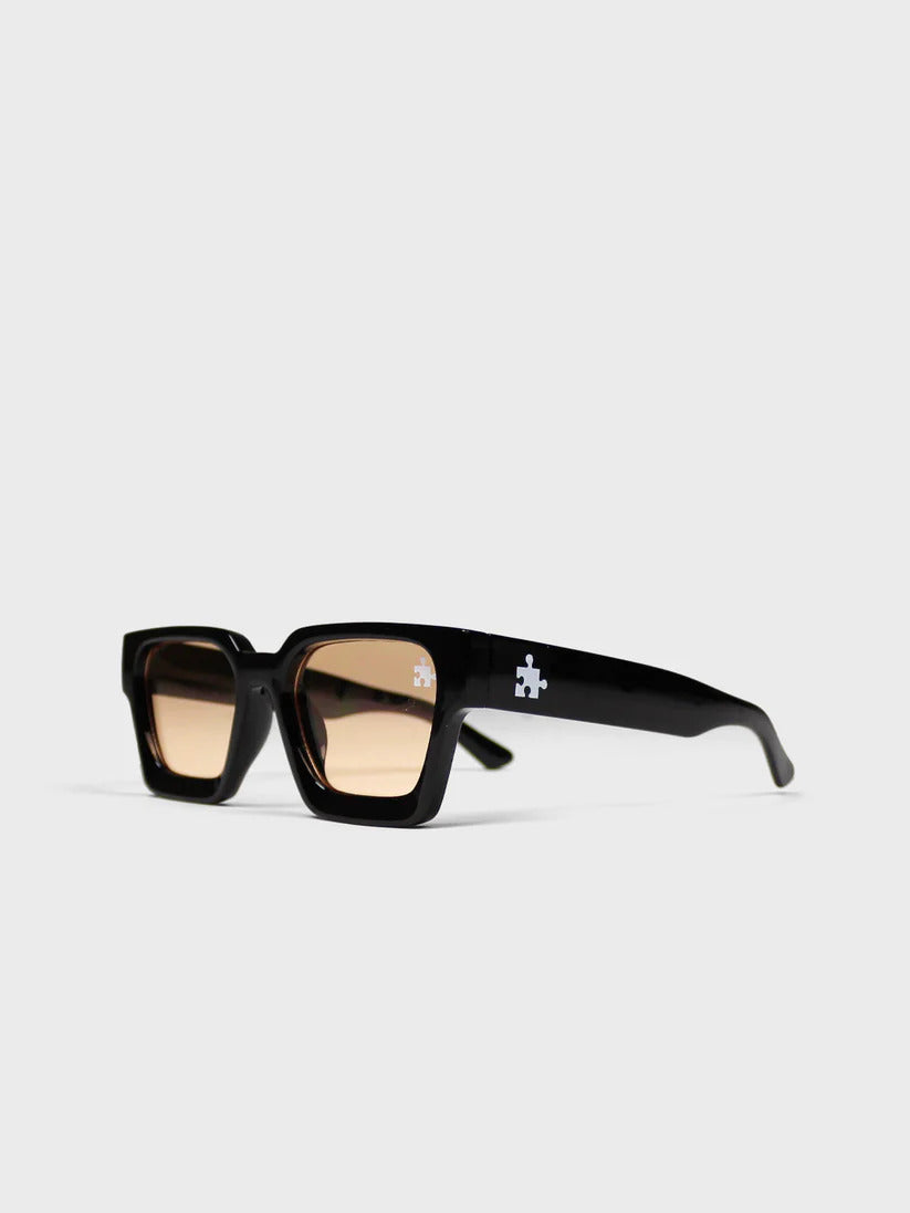 The Missing Piece Shades by Ricks Classic | Black/Champagne