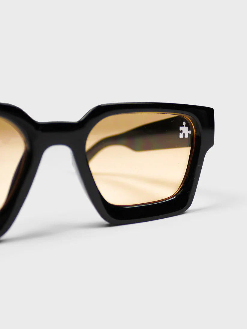 The Missing Piece Shades by Ricks Classic | Black/Champagne