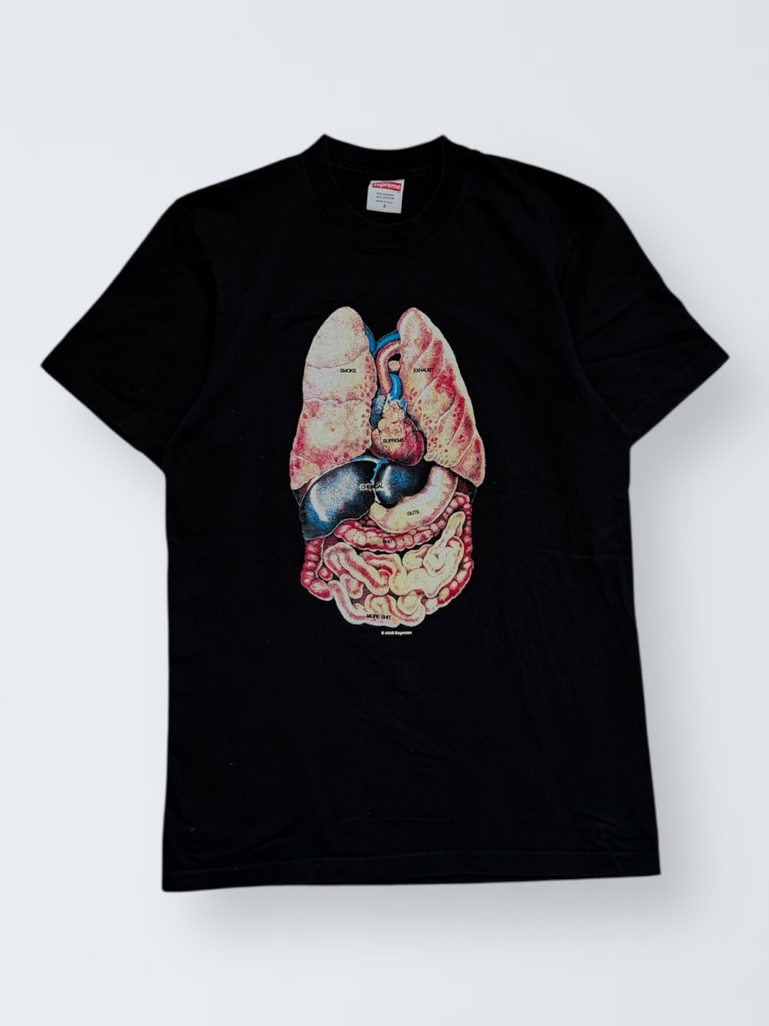 Vintage Supreme T-shirt – Anatomy Graphic