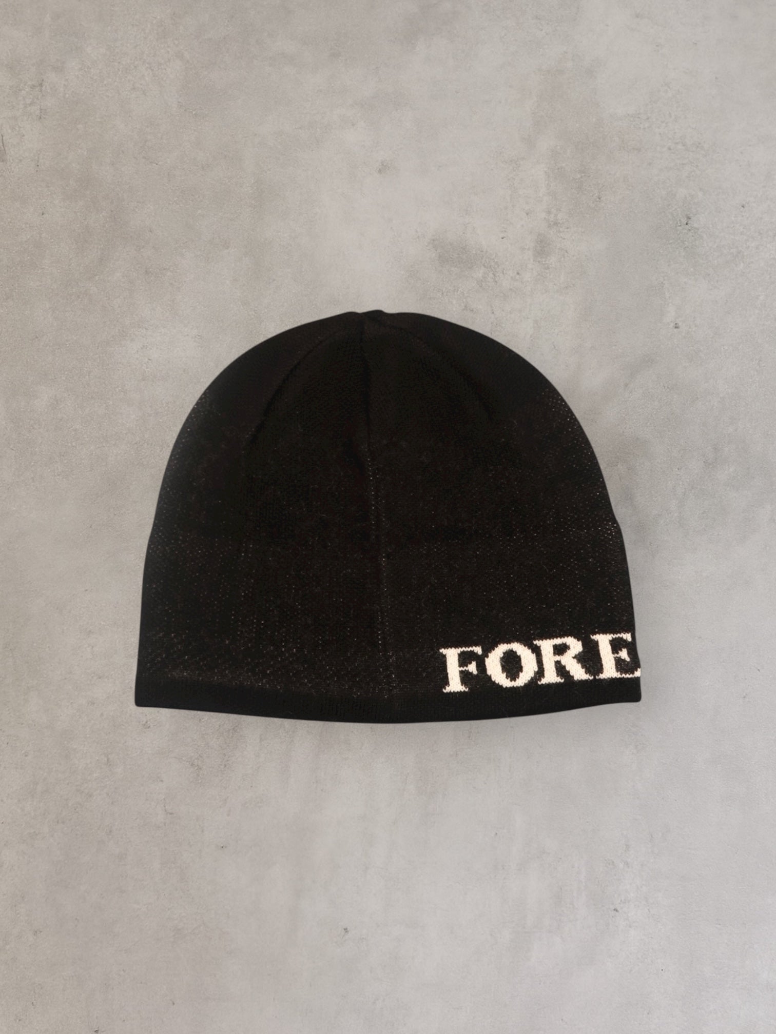 FFUJJI X FOREIGN VINTAGE SPIRAL BEANIE NOIR