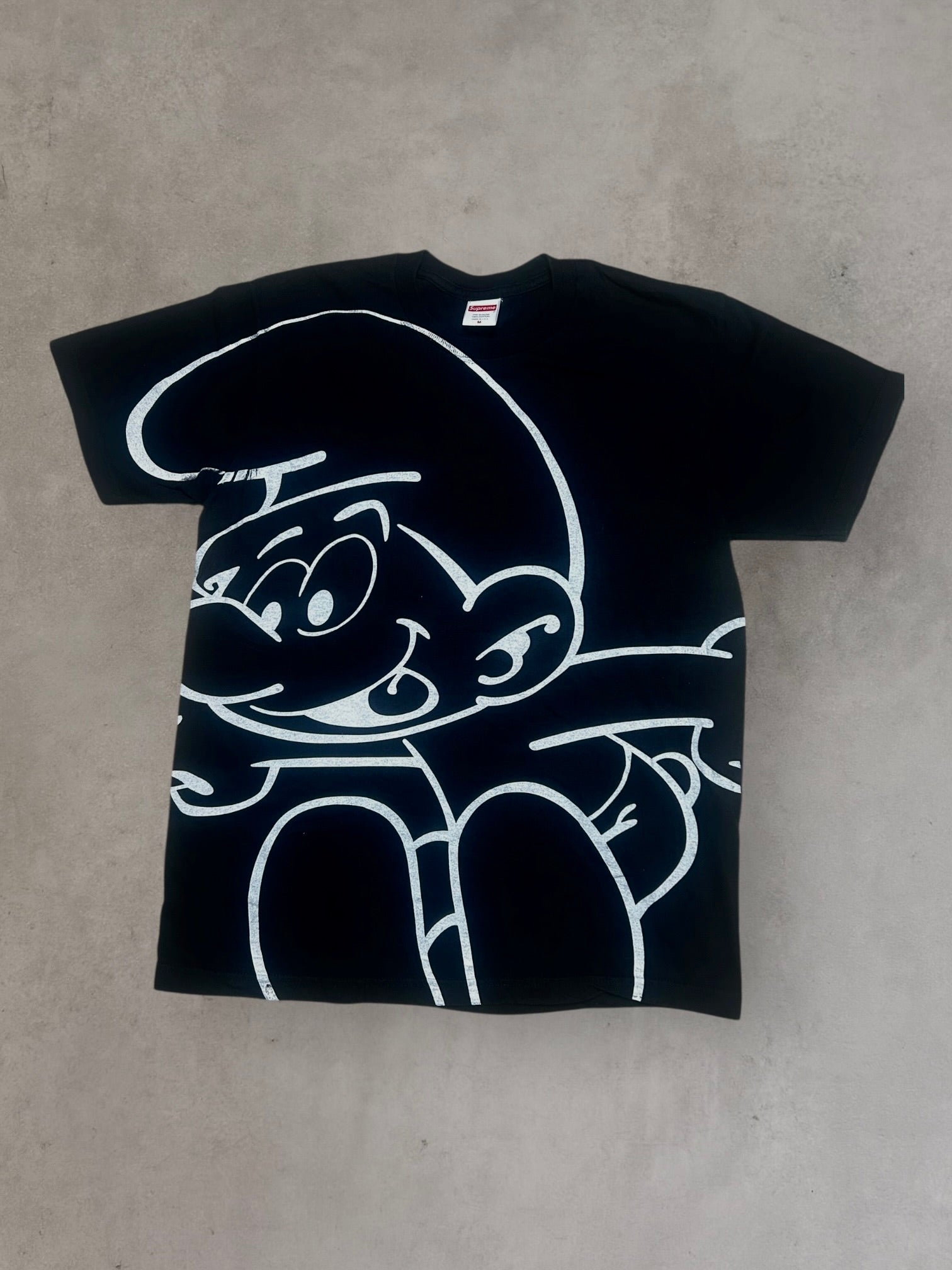 Supreme T-shirt – Smurfs Graphic